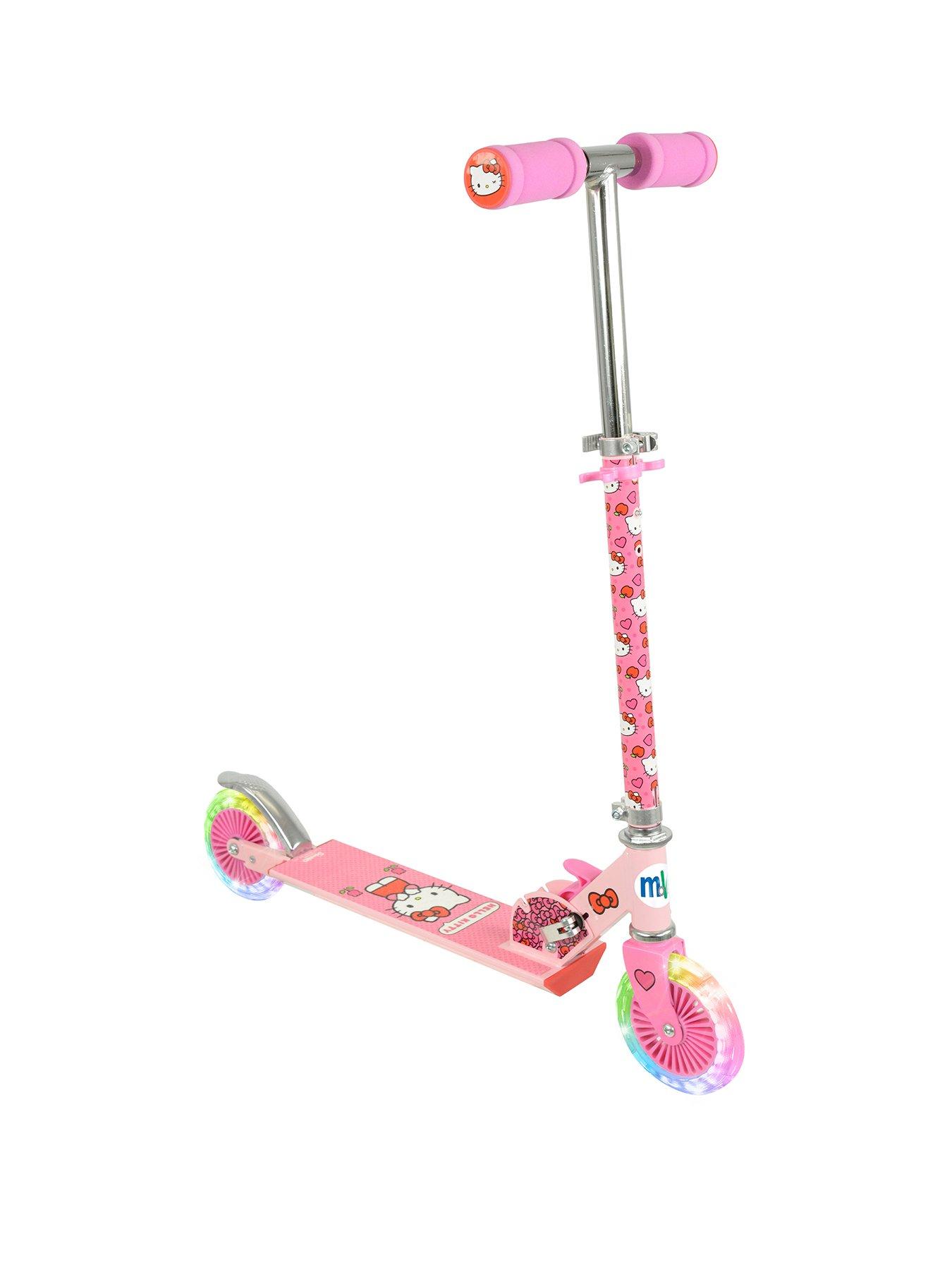 Image 1 of 7 of Hello Kitty Hello Kitty Folding Inline Scooter with Light Up Wheels