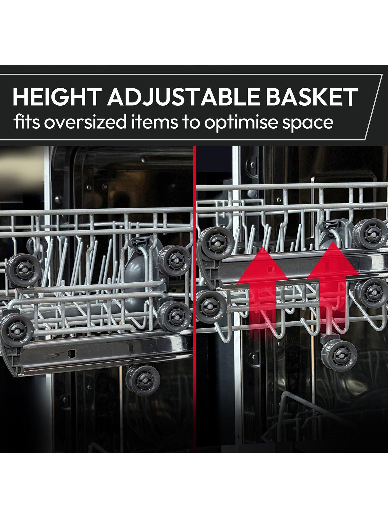 Image 6 of 7 of Hoover H-DISH 300 LITE HIP 3C7E0S-80 Fully Integrated Full Size Dishwasher, 13 Place Settings, C Rated