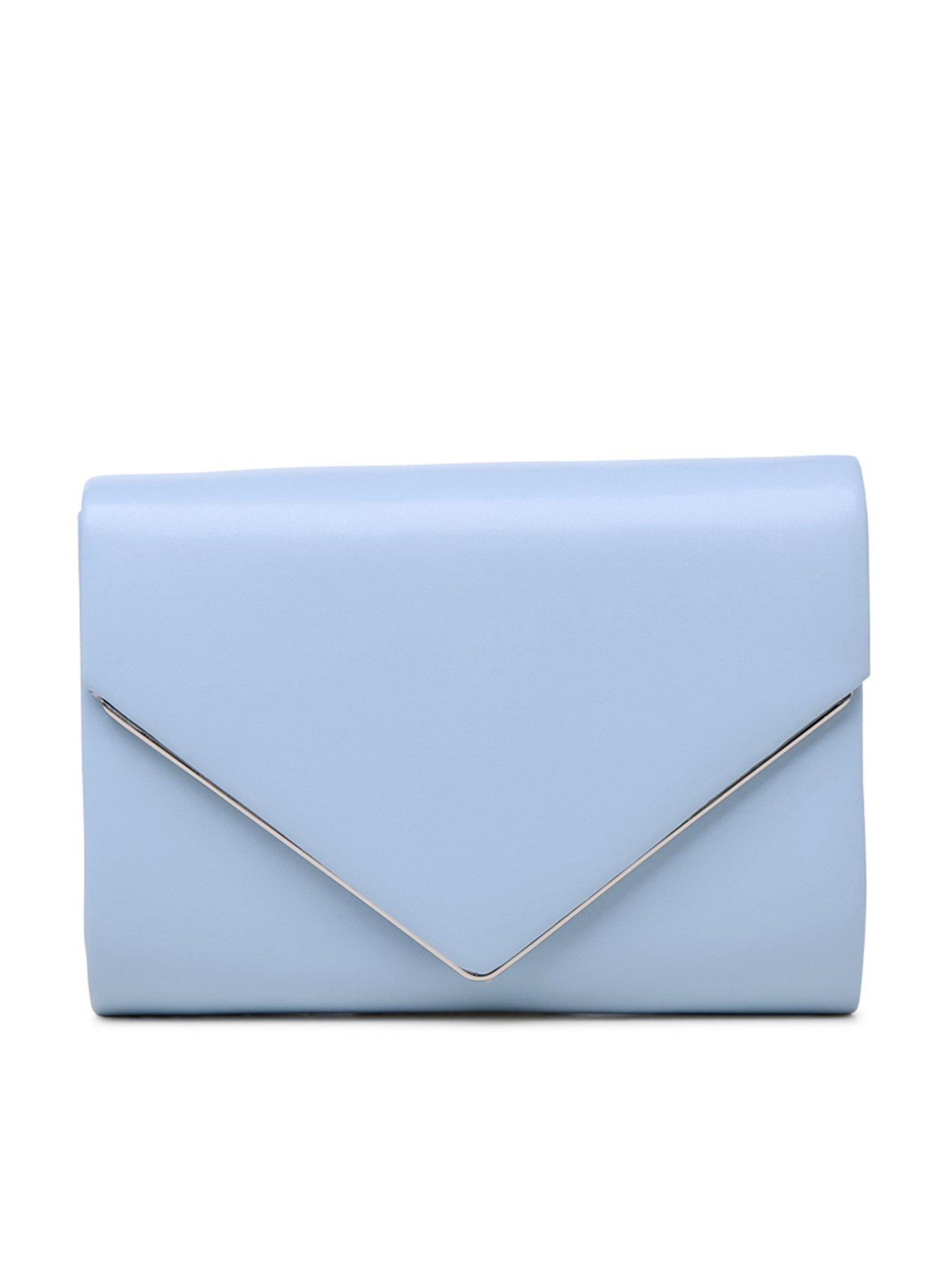 Paradox London Darcy Clutch Bag - Powder Blue