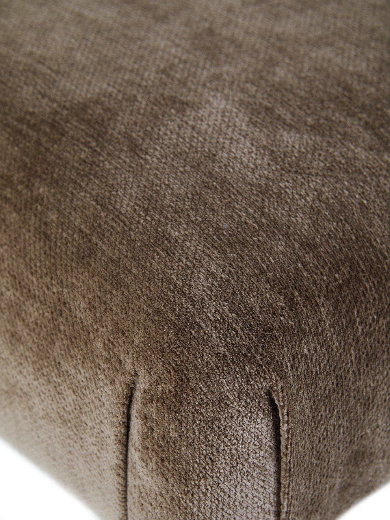 Image 6 of 6 of The Very Collection Broadway Large Fabric Footstool