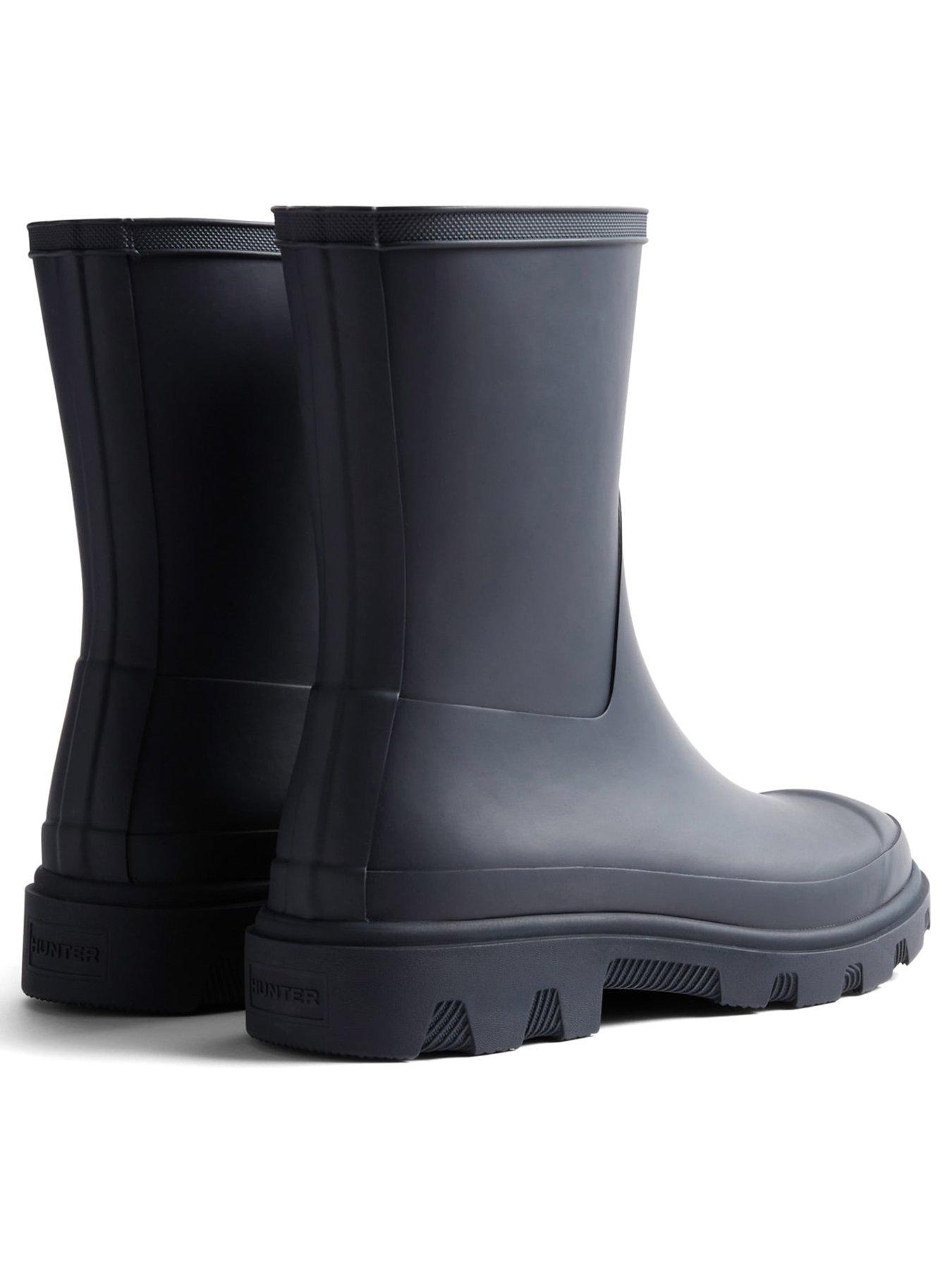 Hunter Unisex Downpour Short Boot -Hunter Navy | Very
