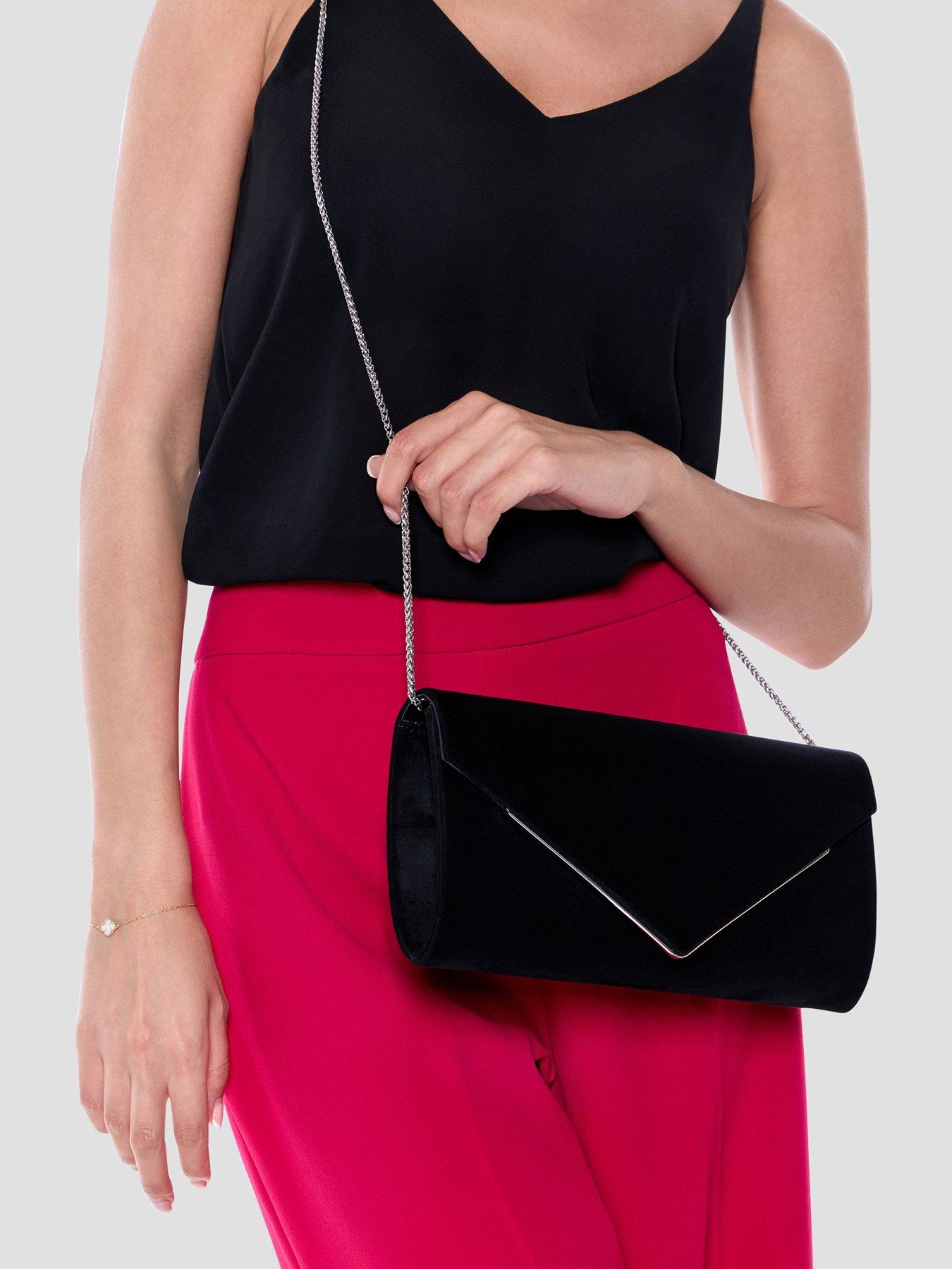 Image 2 of 5 of Paradox London Delynn Clutch Bag - Black