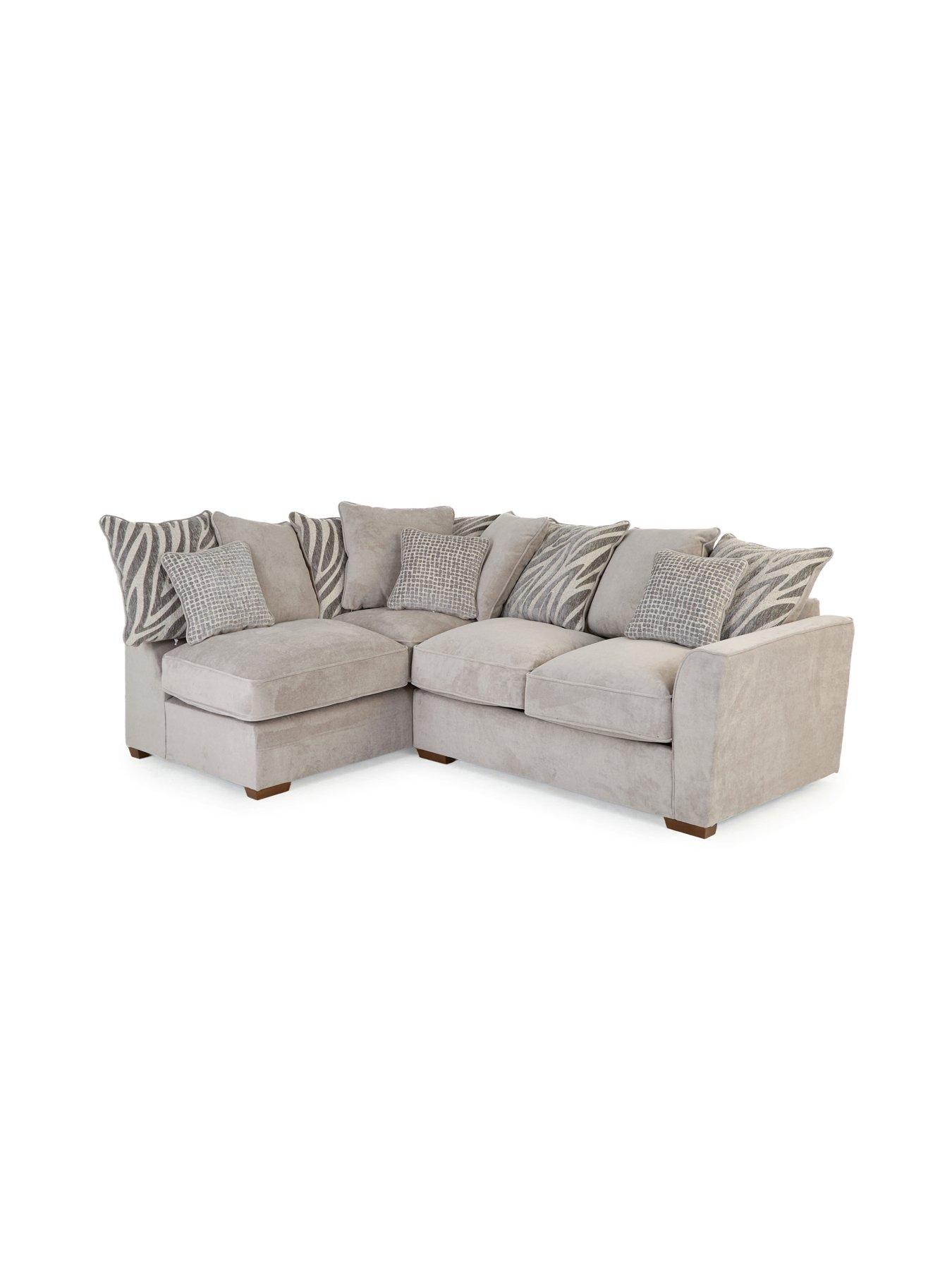 Image 4 of 7 of The Very Collection Nala Left Hand Chaise Sofa Bed with Footstool (Buy &amp; SAVE!)&nbsp;- Made to Order in the UK