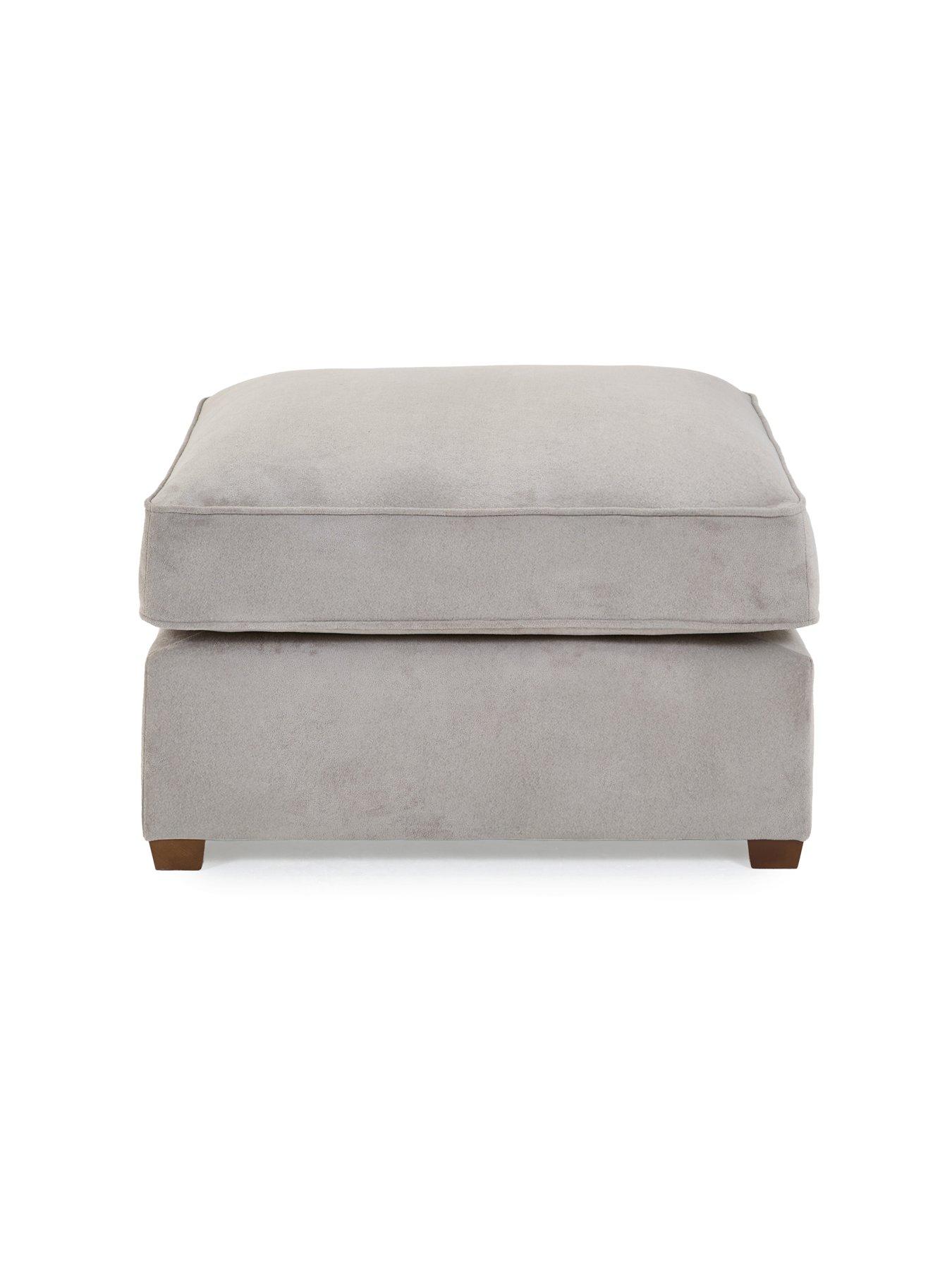 Image 5 of 7 of The Very Collection Nala Left Hand Chaise Sofa Bed with Footstool (Buy &amp; SAVE!)&nbsp;- Made to Order in the UK