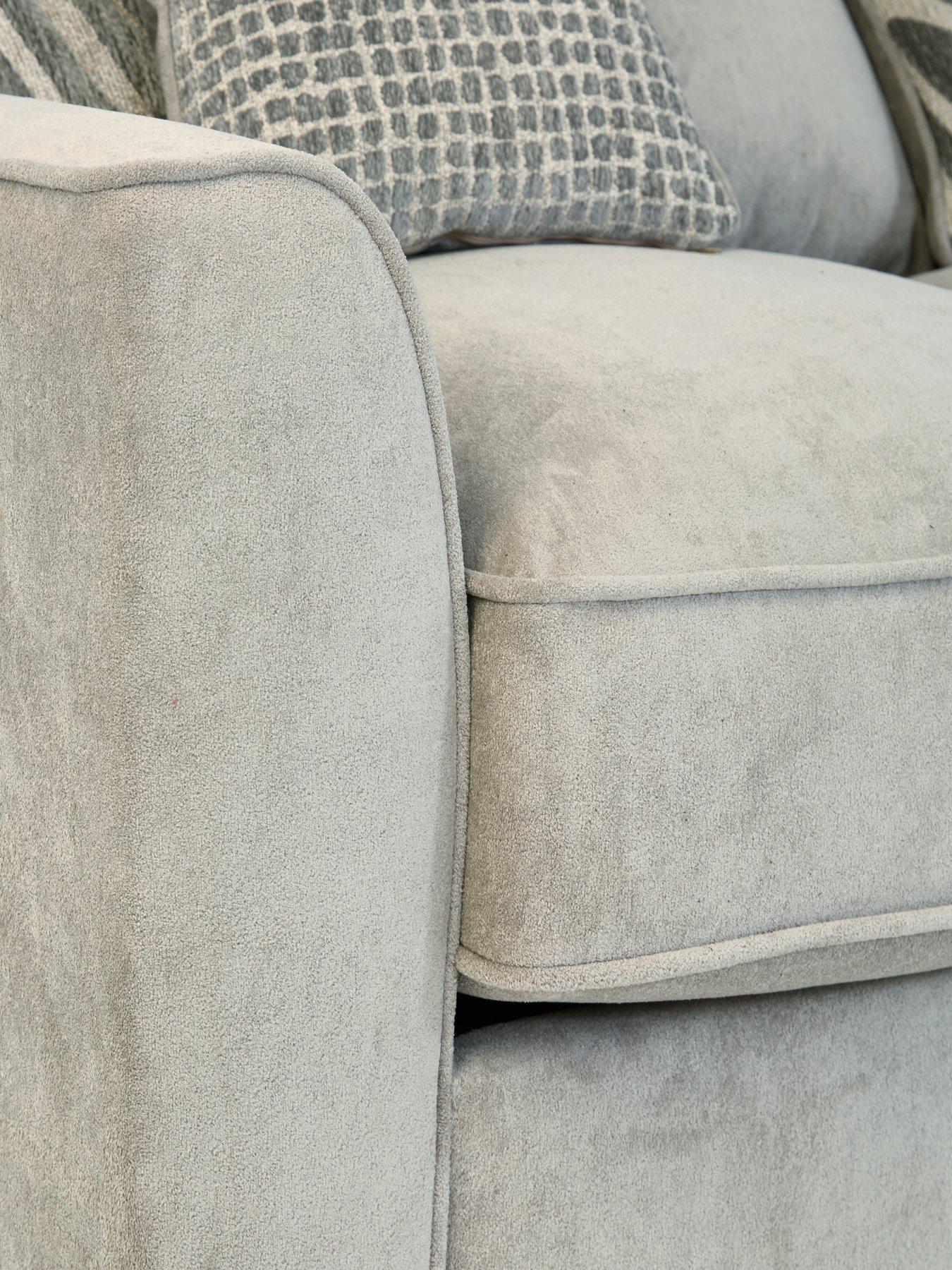Image 7 of 7 of The Very Collection Nala Left Hand Chaise Sofa Bed with Footstool (Buy &amp; SAVE!)&nbsp;- Made to Order in the UK