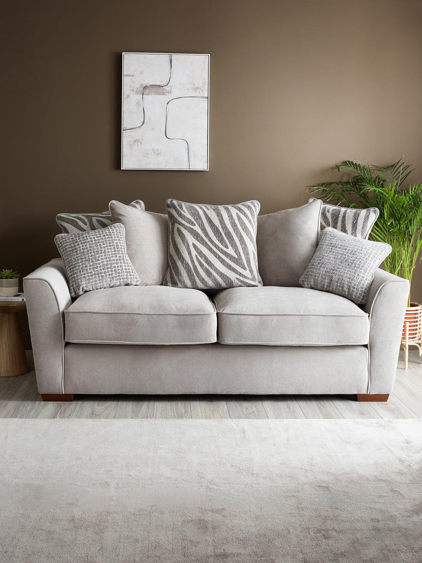 Image 1 of 6 of The Very Collection Nala 3 Seater Fabric Sofa