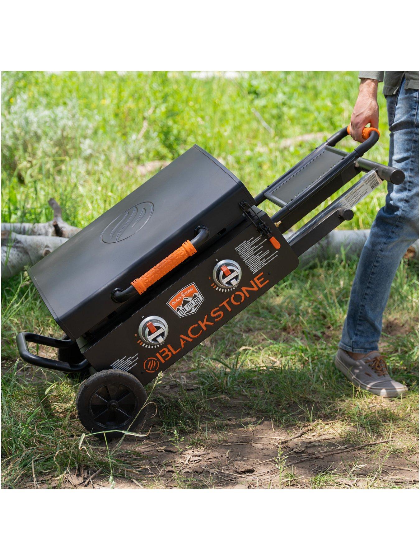 Image 4 of 4 of Blackstone 22in Omnivore Flex-Fold Cart Griddle With Hood on the go