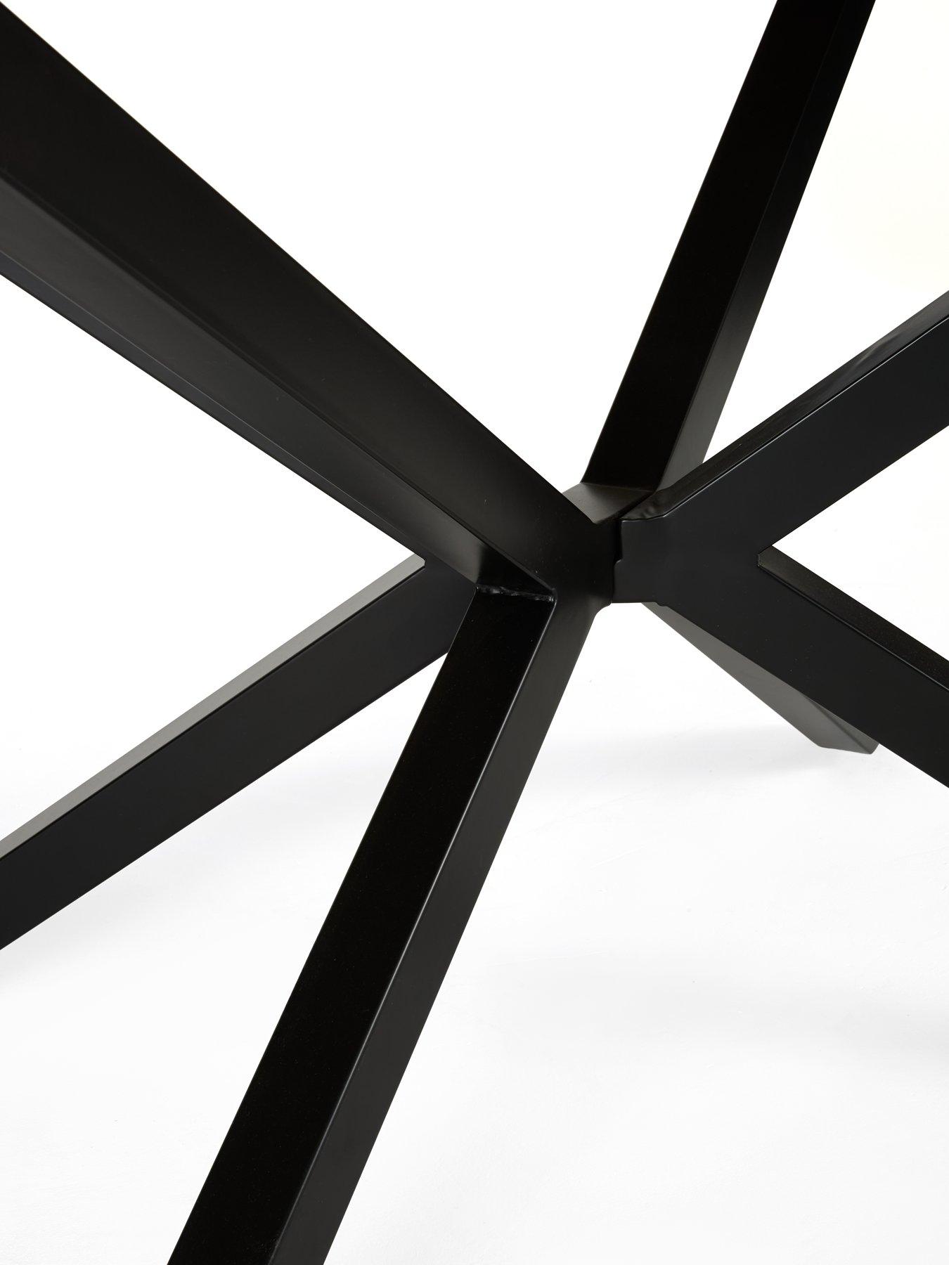 Image 6 of 7 of The Very Collection Oslo 180cm Rectangular Dining Table &amp; 2 Benches - FSC&reg; Certified
