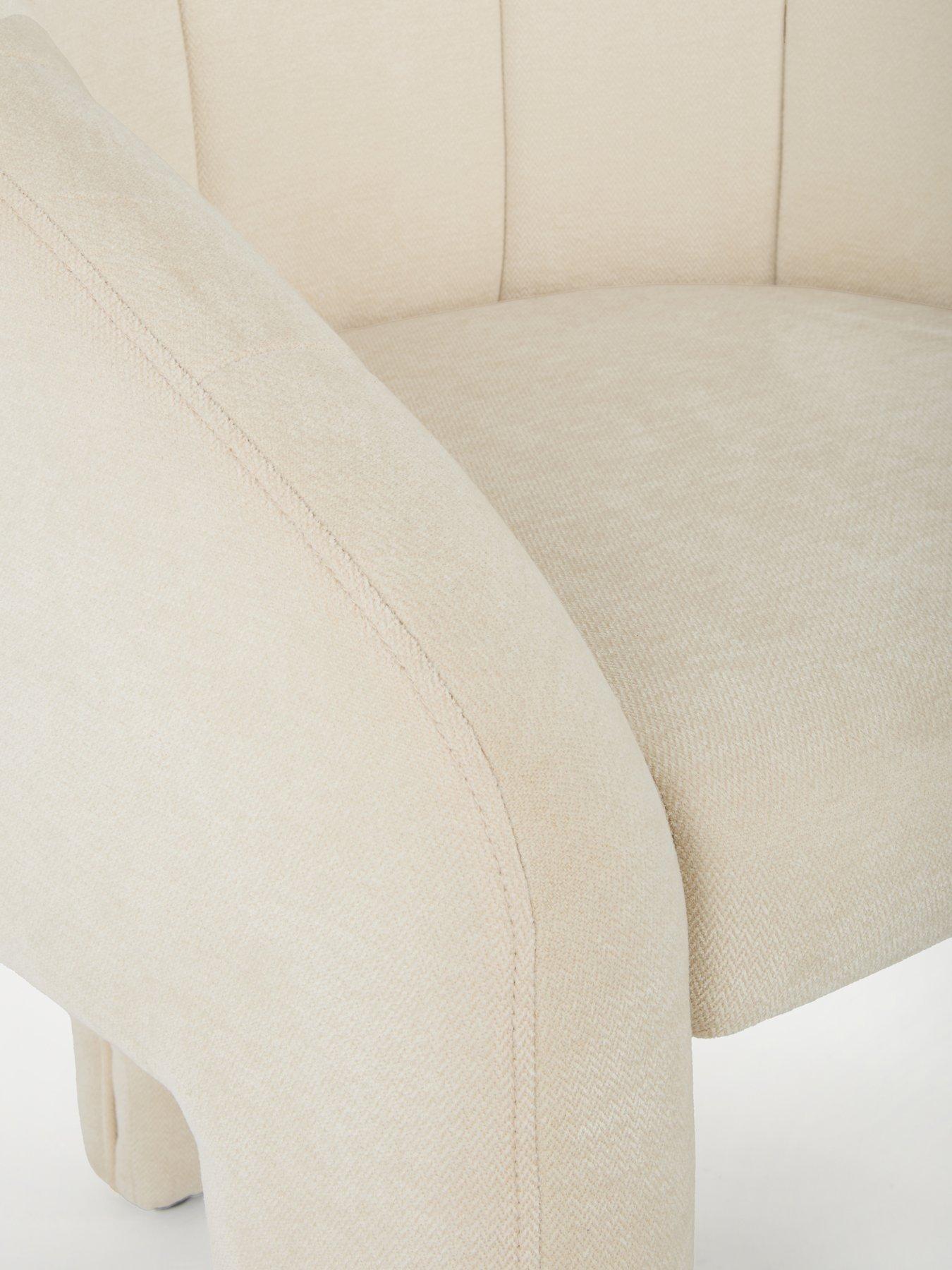 Image 6 of 6 of Michelle Keegan Home Sculpt 160 cm Dining Table&nbsp;+ 4 Nola Dining Chairs - Oak/Natural - FSC&reg; Certified
