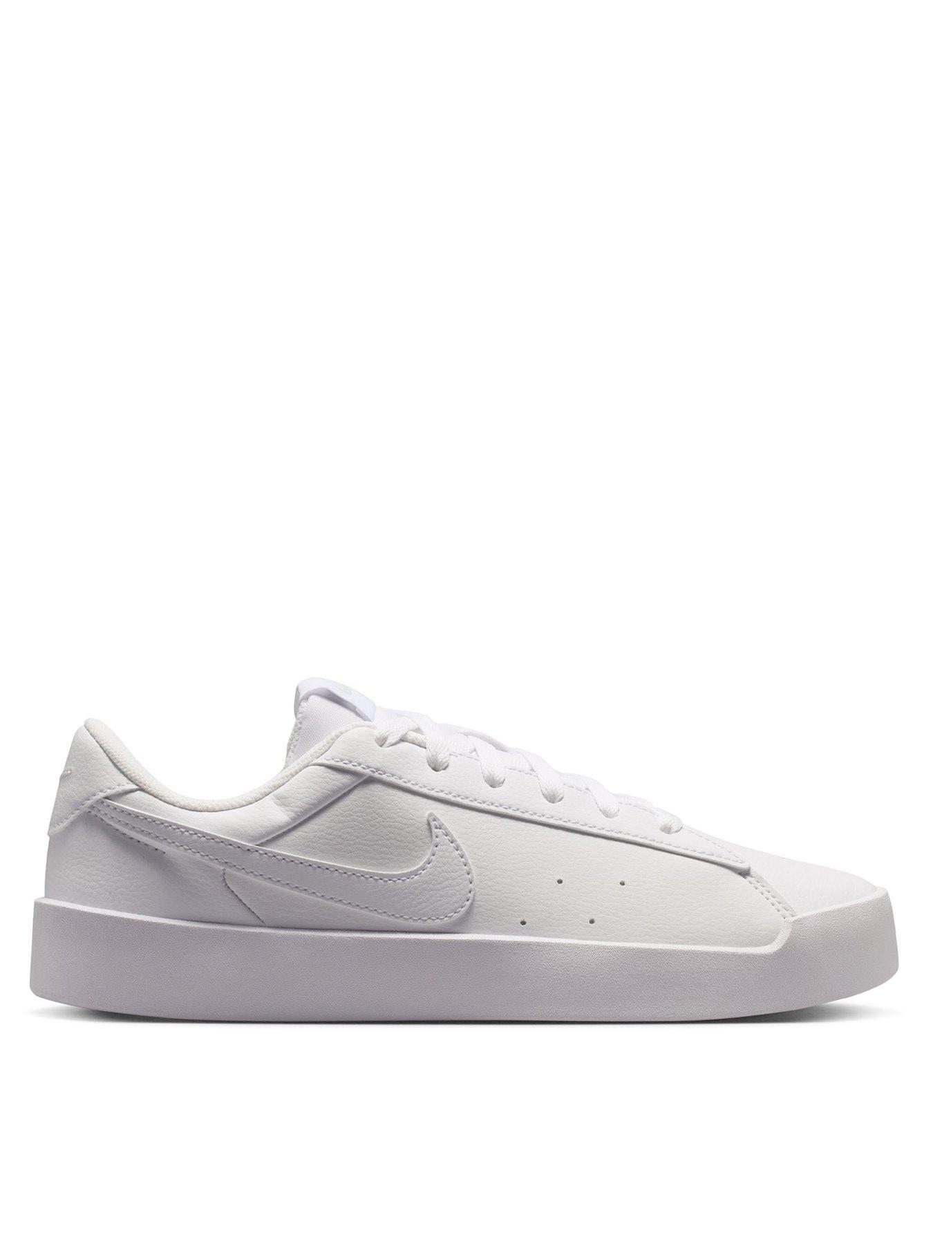 Image 1 of 7 of Nike Womens Blacktop Trainers - White