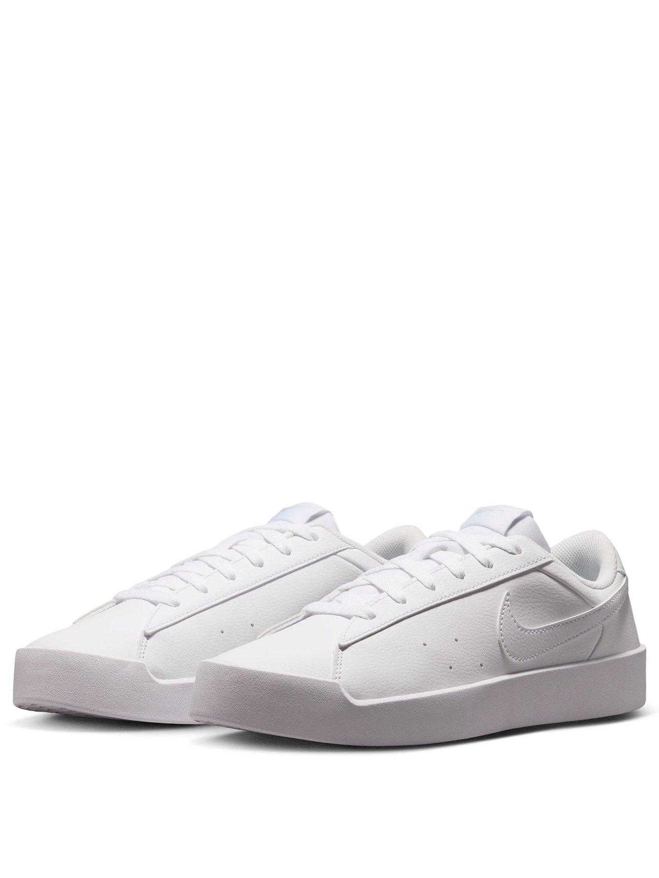 Image 2 of 7 of Nike Womens Blacktop Trainers - White