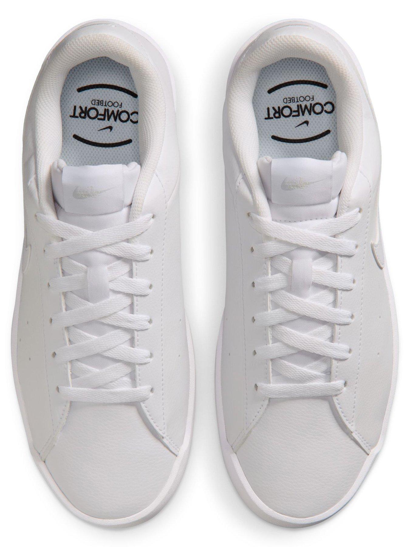 Image 4 of 7 of Nike Womens Blacktop Trainers - White