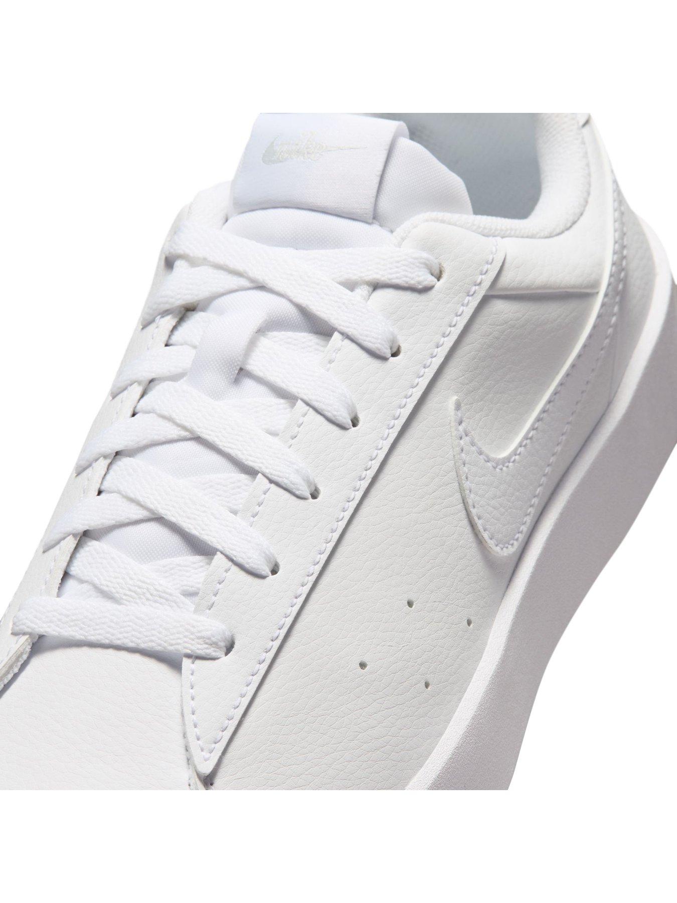 Image 6 of 7 of Nike Womens Blacktop Trainers - White