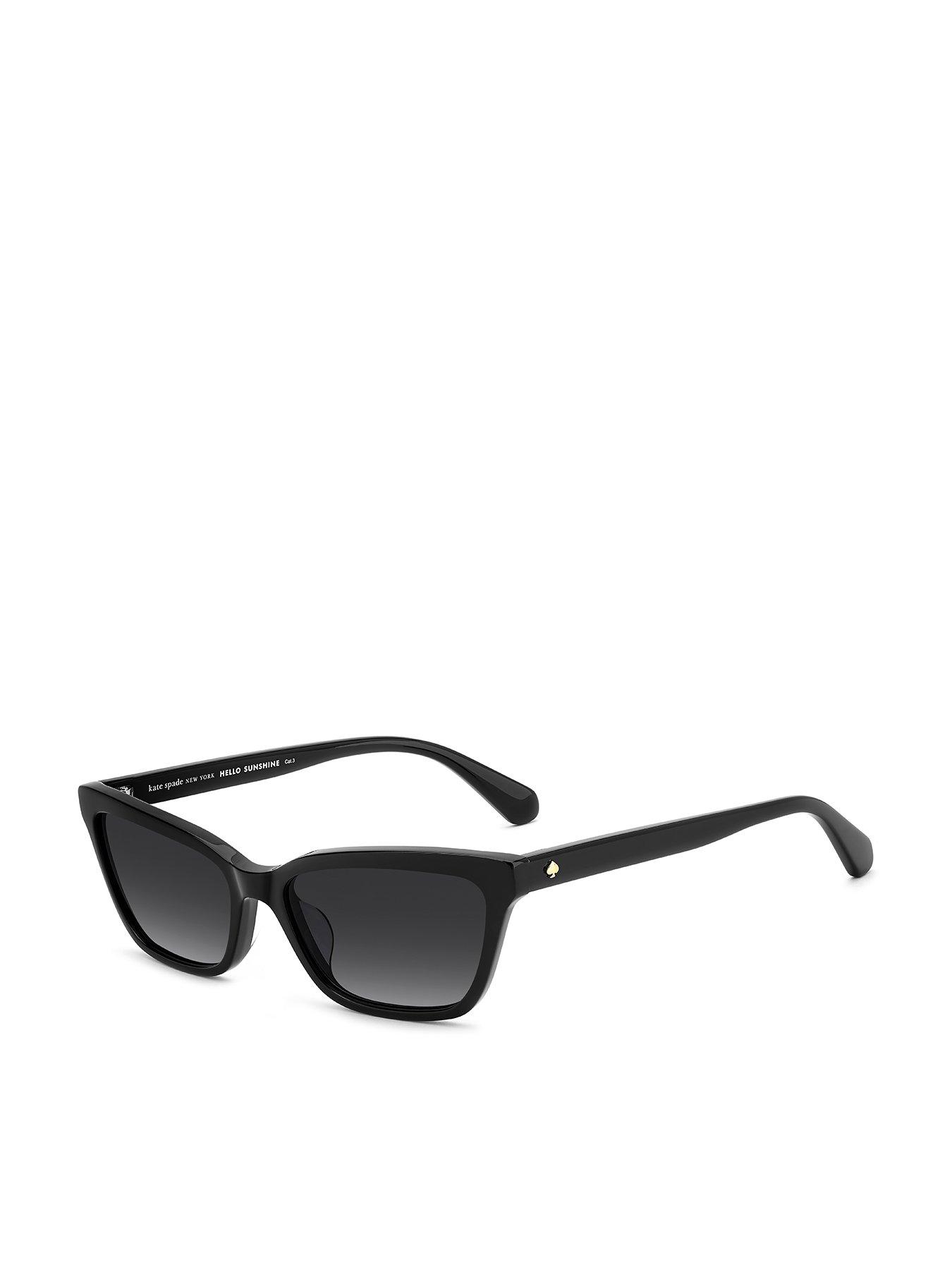 Kate Spade New York Aisha 2/S Women's Small Logo Sunglasses - Black