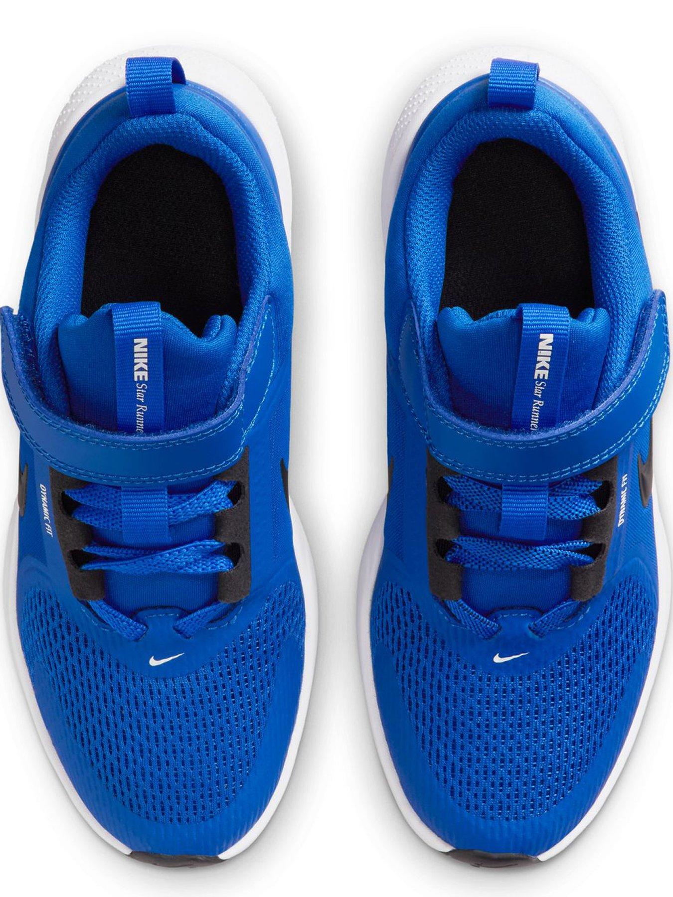 Image 4 of 7 of Nike Little Kids Running Star Runner 5 Trainers - Blue
