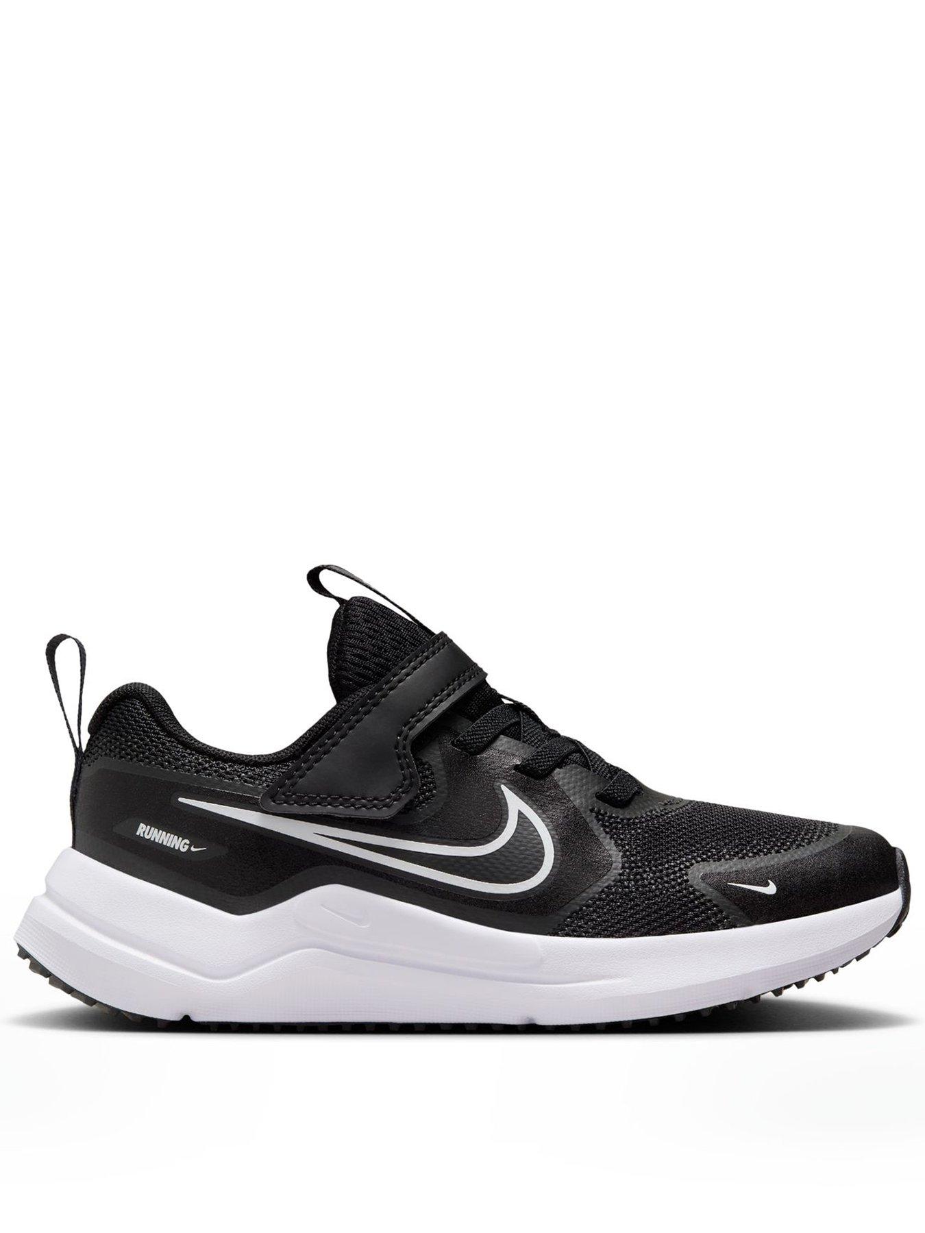 Nike Little Kids Road Running Cosmic Runner Trainers - Black