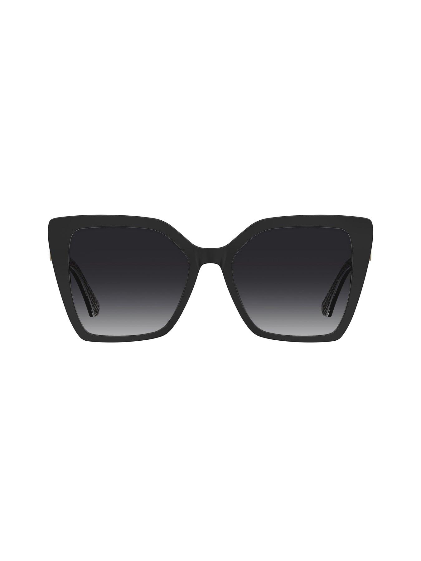 Image 4 of 4 of LOVE MOSCHINO MOL067/S Women's Square Sunglasses - Black