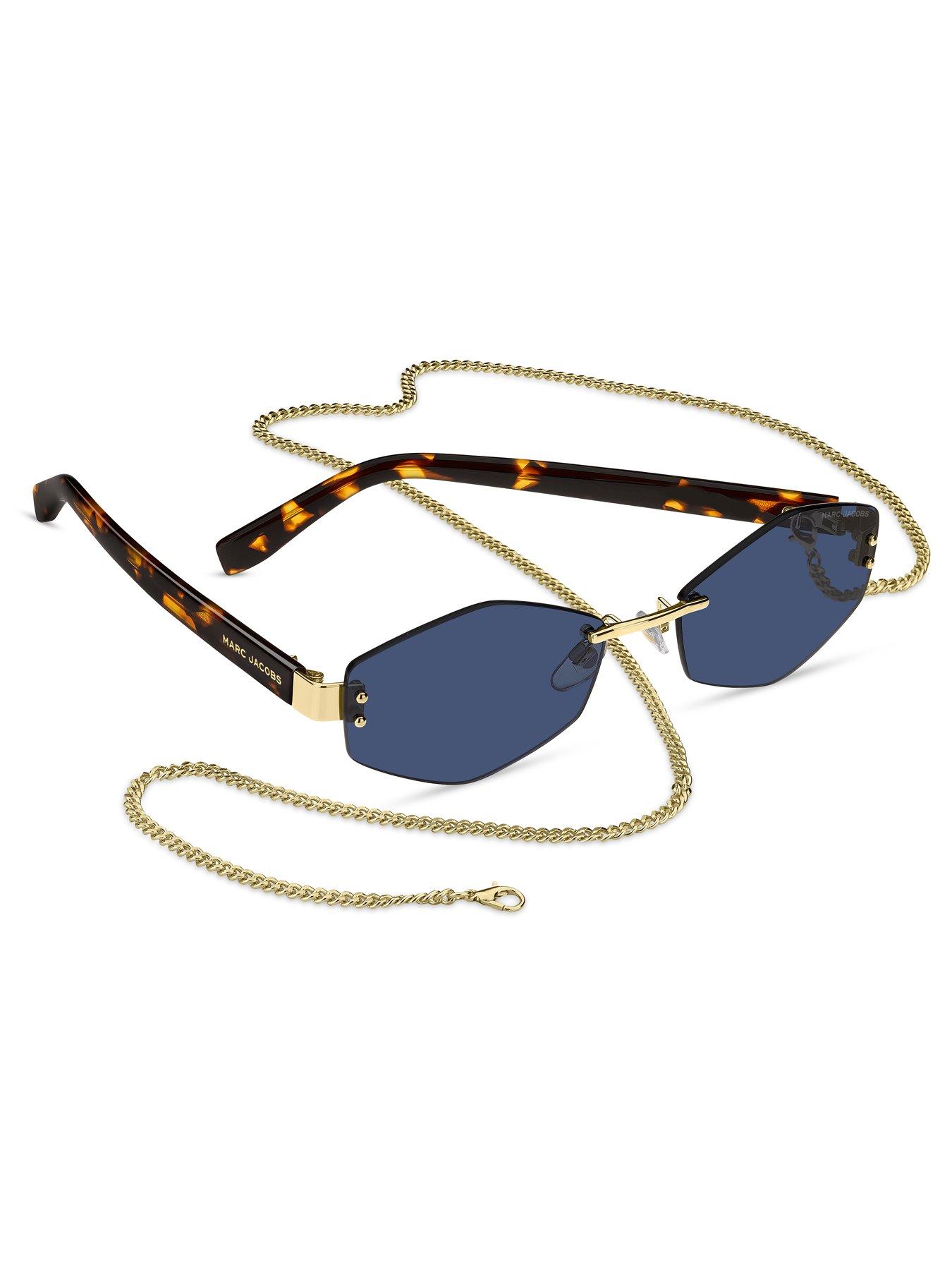 Image 5 of 5 of MARC JACOBS 496/S Air Rimless Women's Sunglasses - Gold