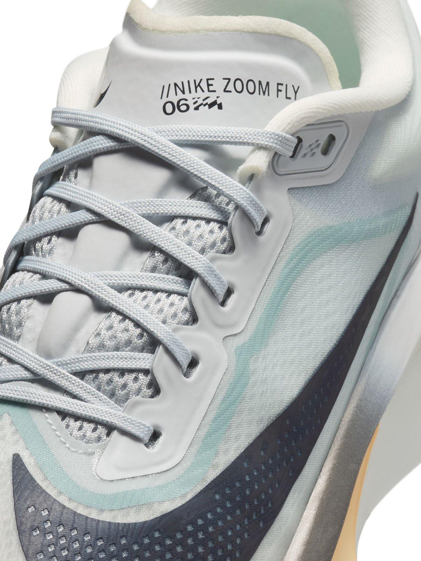 Image 6 of 7 of Nike Mens Running Zoom Fly 6 Trainers - Grey