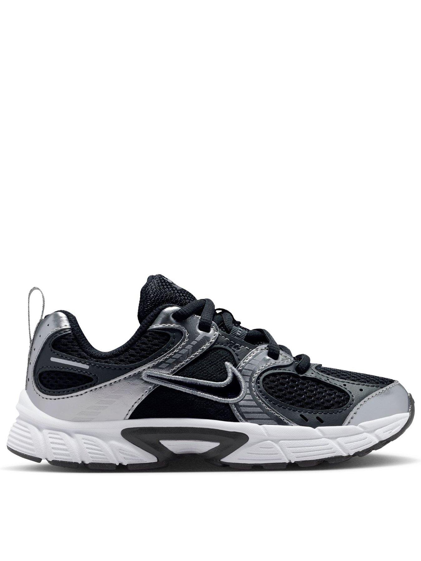 Image 1 of 7 of Nike Unisex V5 RNR Roomy Fit Mesh Sports Trainers - Black