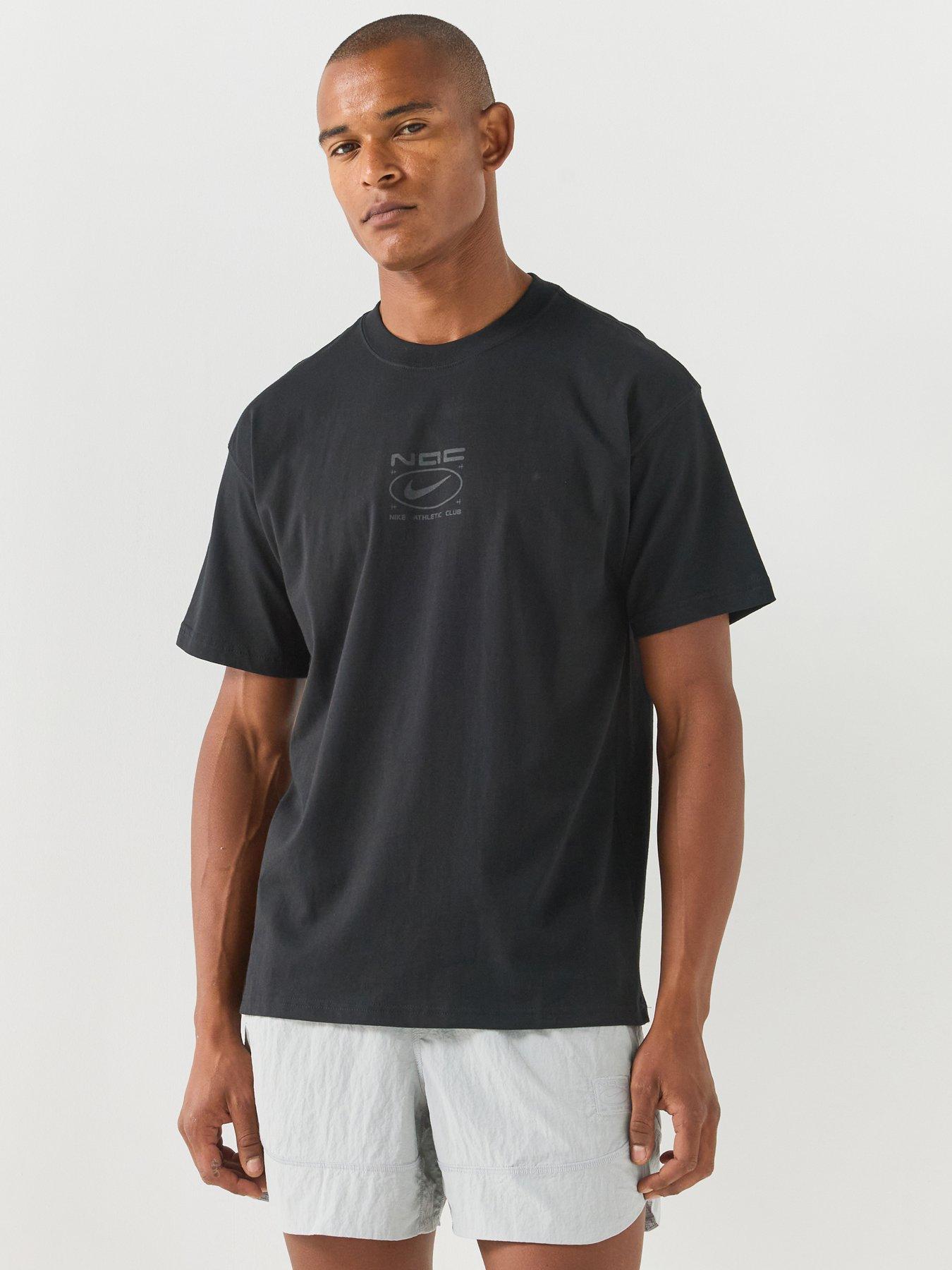 Nike Mens Training Peak Tonal Logo T-Shirt - Black
