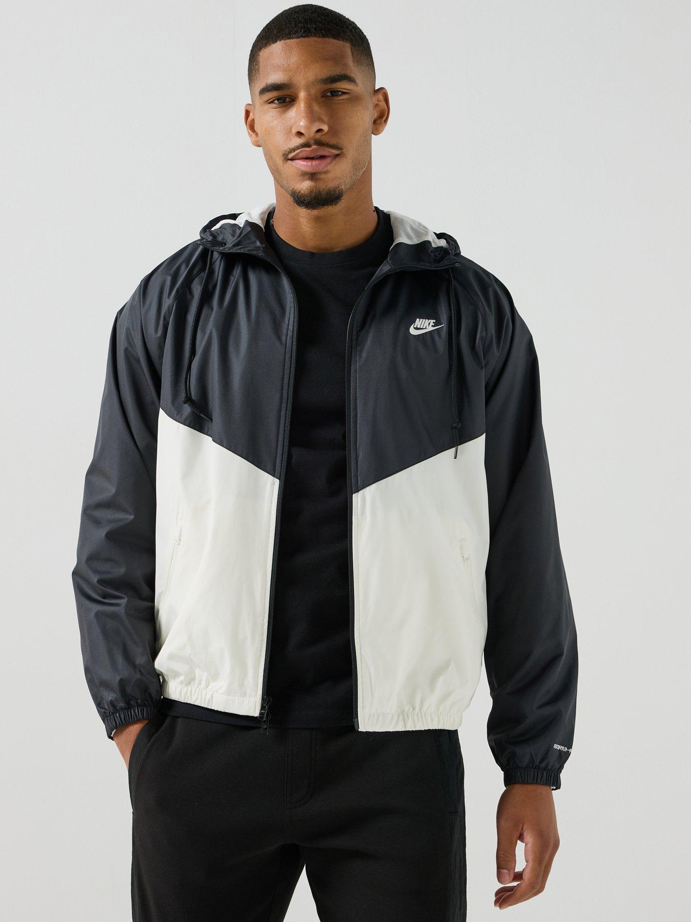 Nike Mens Windrunner Lined Lightweight Jacket - Black