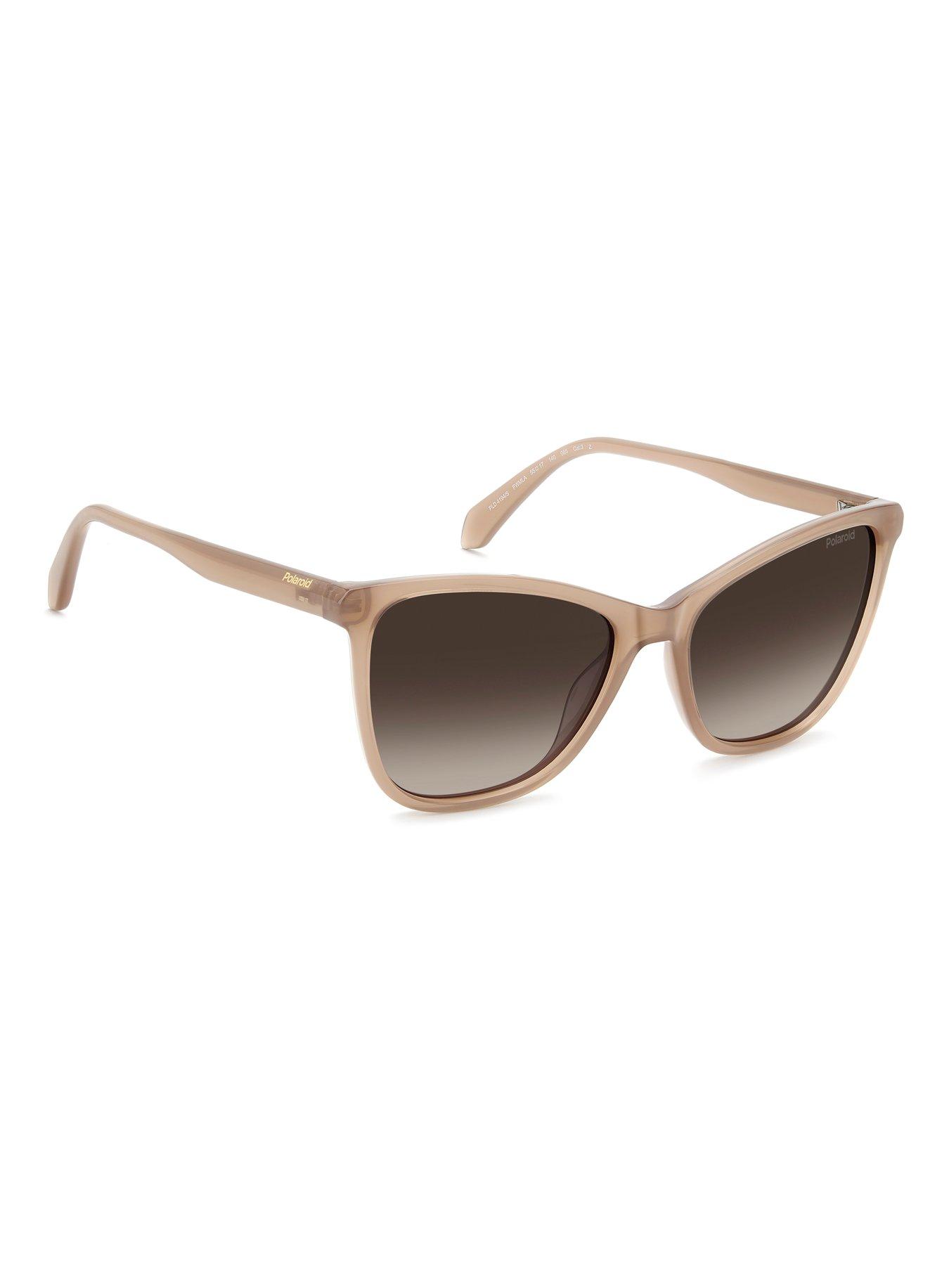 Image 2 of 6 of Polaroid PLD 4194/S Women's Cat Eye Wayfarer Sunglasses - Beige