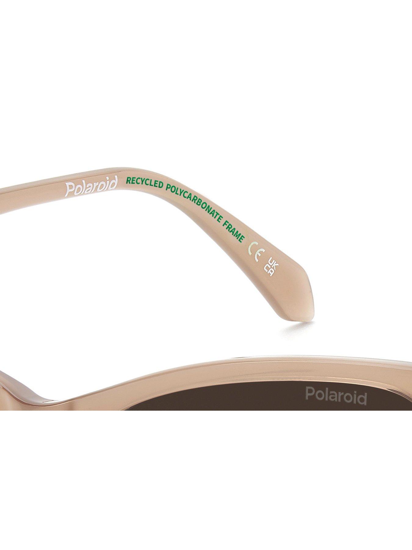 Image 6 of 6 of Polaroid PLD 4194/S Women's Cat Eye Wayfarer Sunglasses - Beige