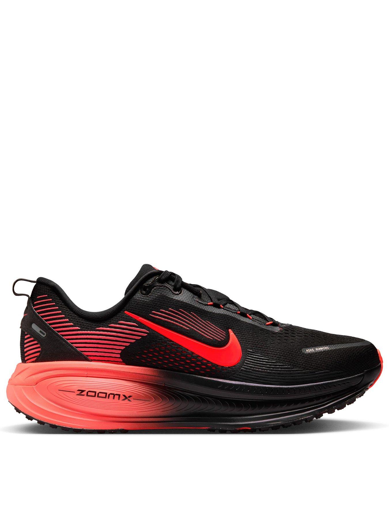 Image 1 of 7 of Nike Mens Running Vomero 18 Trainers - Black/Red