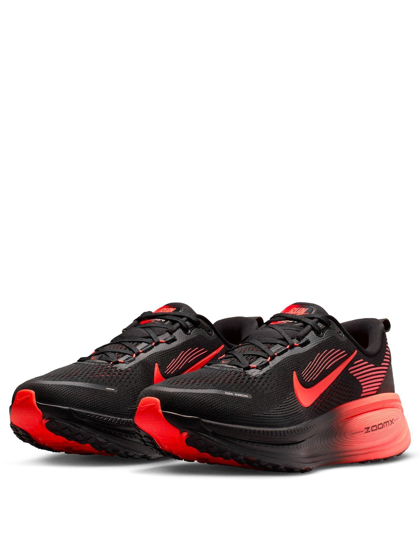 Image 2 of 7 of Nike Mens Running Vomero 18 Trainers - Black/Red