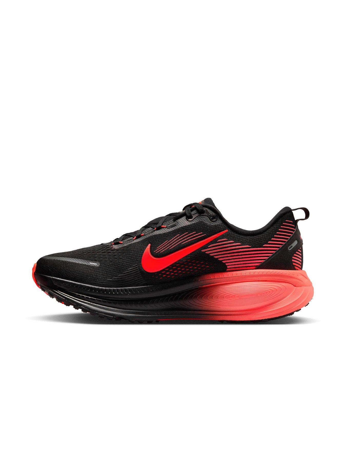 Image 6 of 7 of Nike Mens Running Vomero 18 Trainers - Black/Red