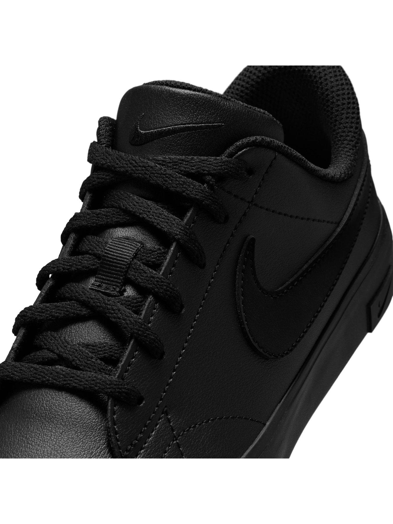 Image 6 of 7 of Nike Big Kids Tennis Essentials Trainers - Black