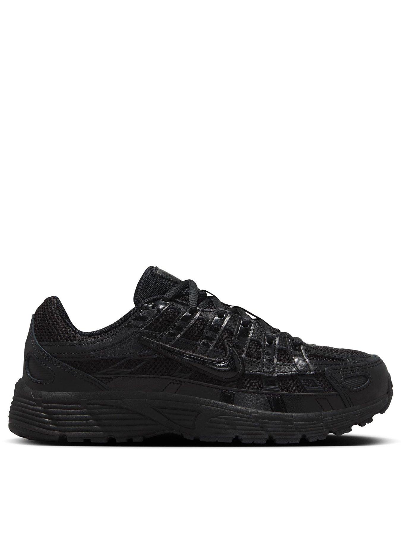Nike Big Kids Shoes P-6000 Trainers - Black