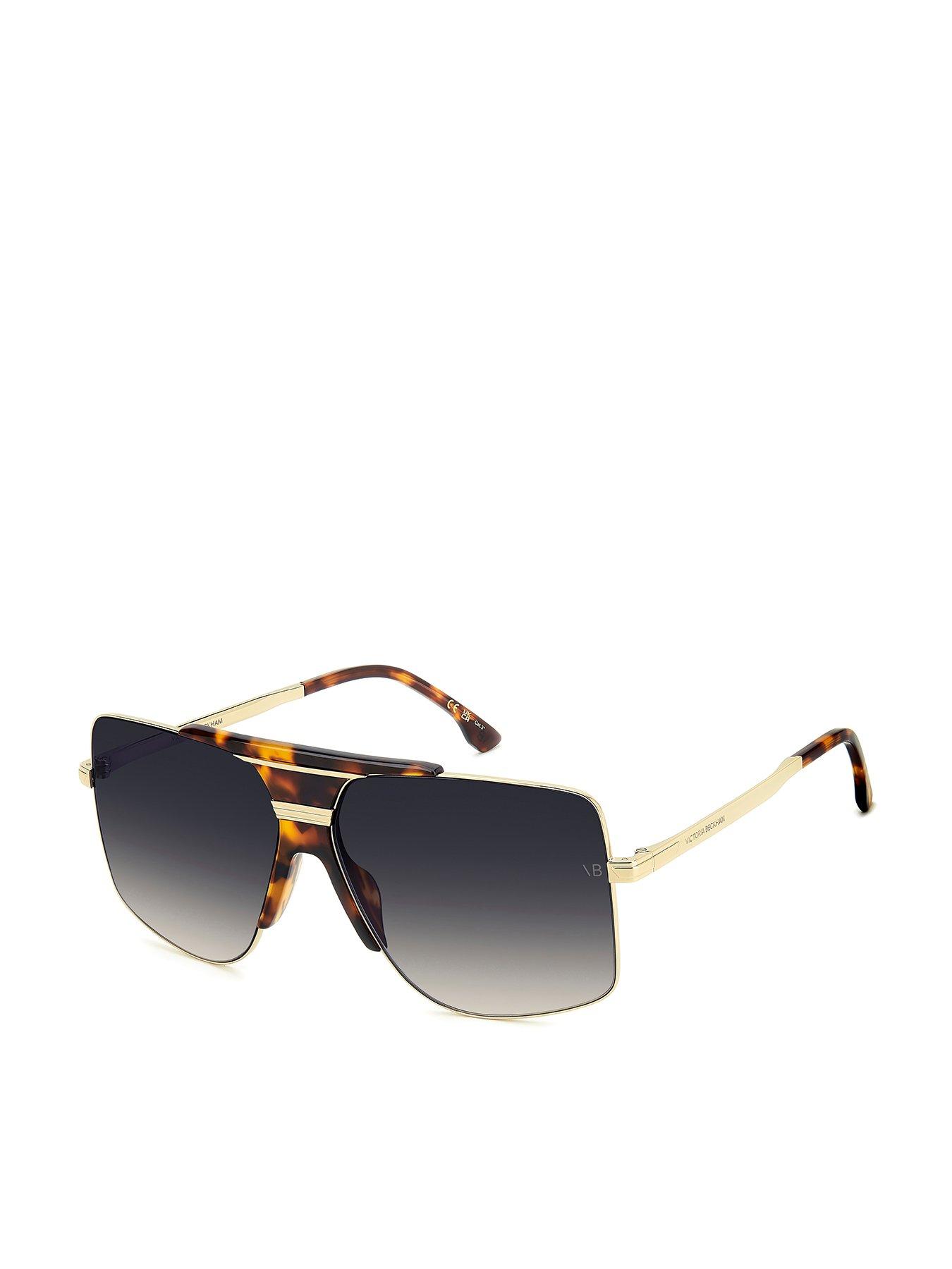 Image 1 of 5 of VICTORIA BECKHAM 7006/S Navigator Sunglasses - Gold