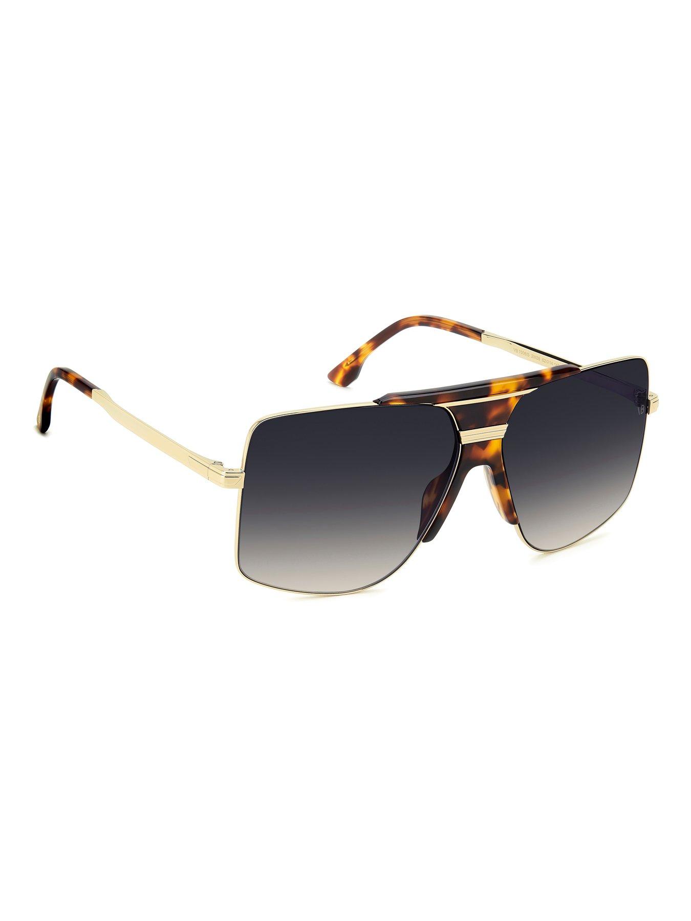 Image 2 of 5 of VICTORIA BECKHAM 7006/S Navigator Sunglasses - Gold