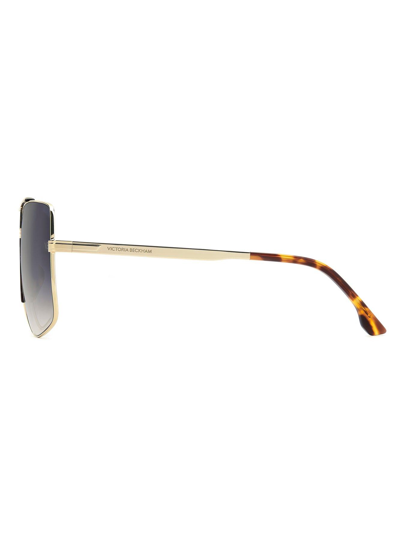 Image 4 of 5 of VICTORIA BECKHAM 7006/S Navigator Sunglasses - Gold