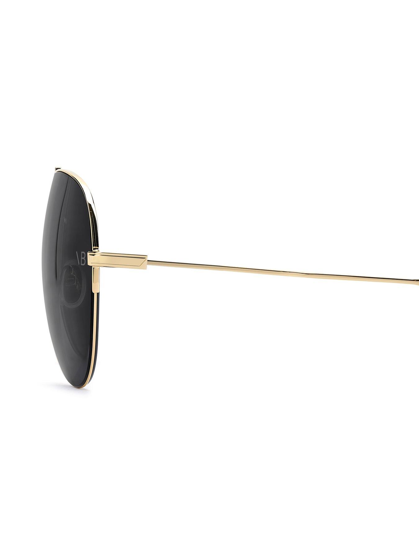 Image 5 of 6 of VICTORIA BECKHAM 1000/S Women's Aviator Sunglasses - Gold