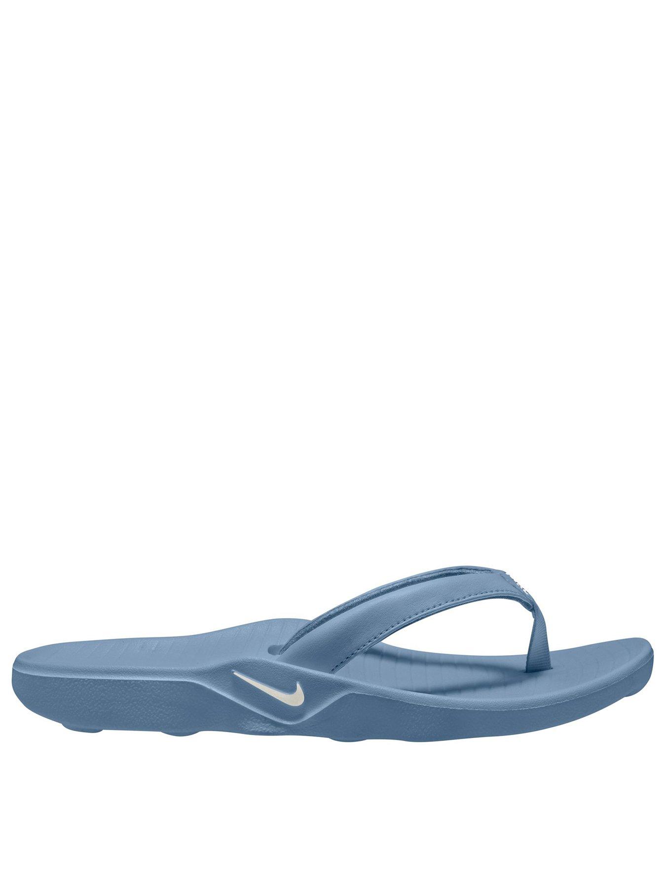 Image 1 of 4 of Nike Womens Marina Flip Flops - Light Blue