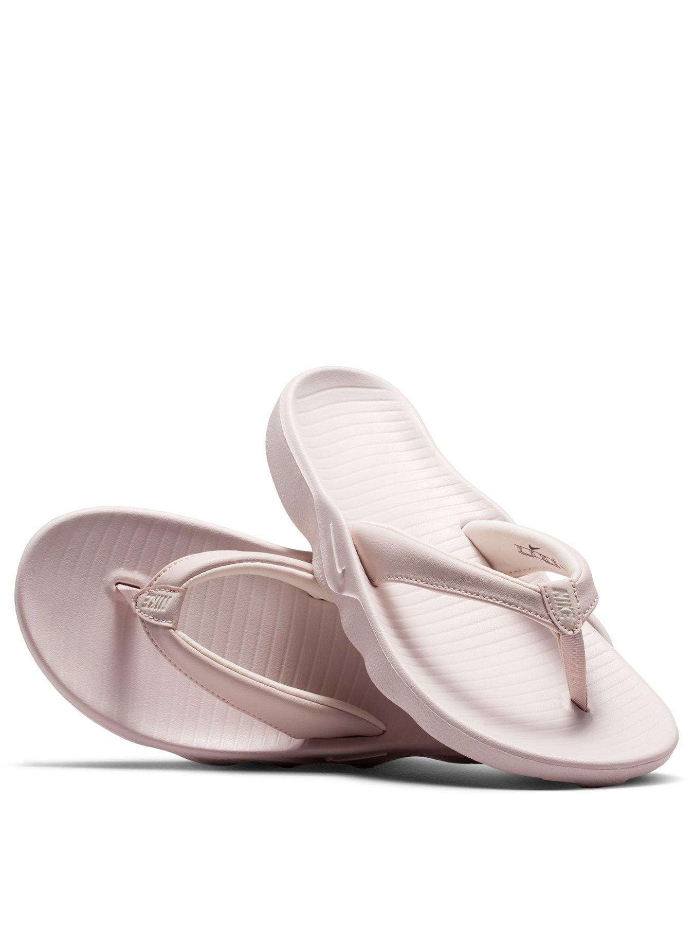 Image 2 of 6 of Nike Womens Marina Flip Flops - Pink