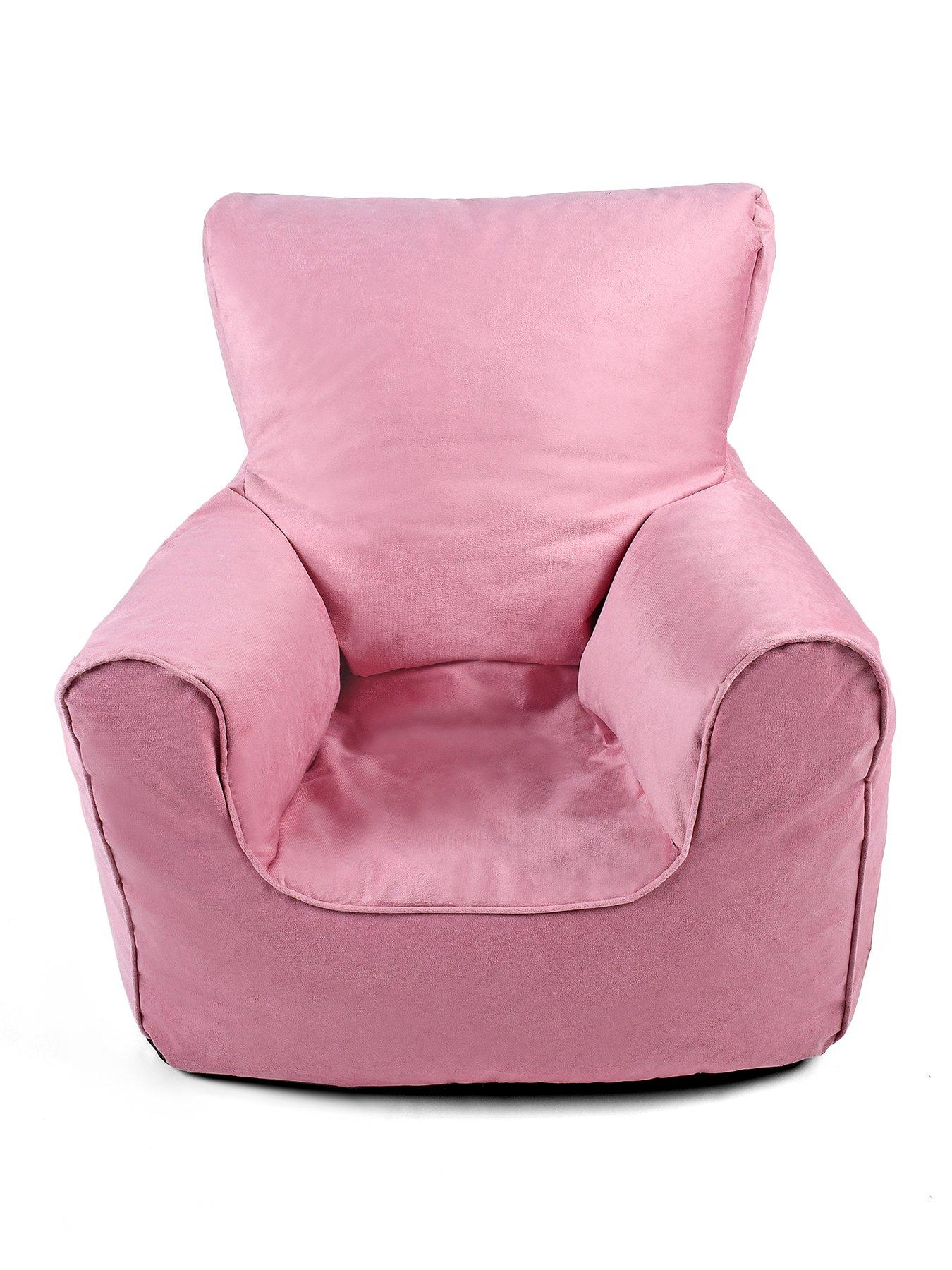 The Very Collection Childrens Velvet Bean Chair