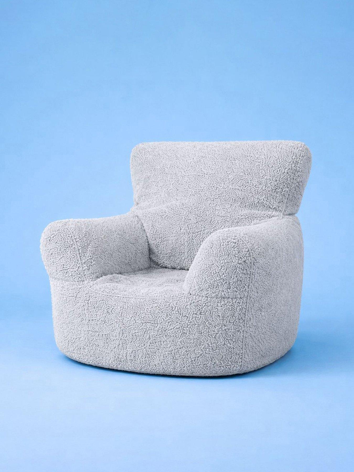 The Very Collection Childrens Boucle Bean Chair