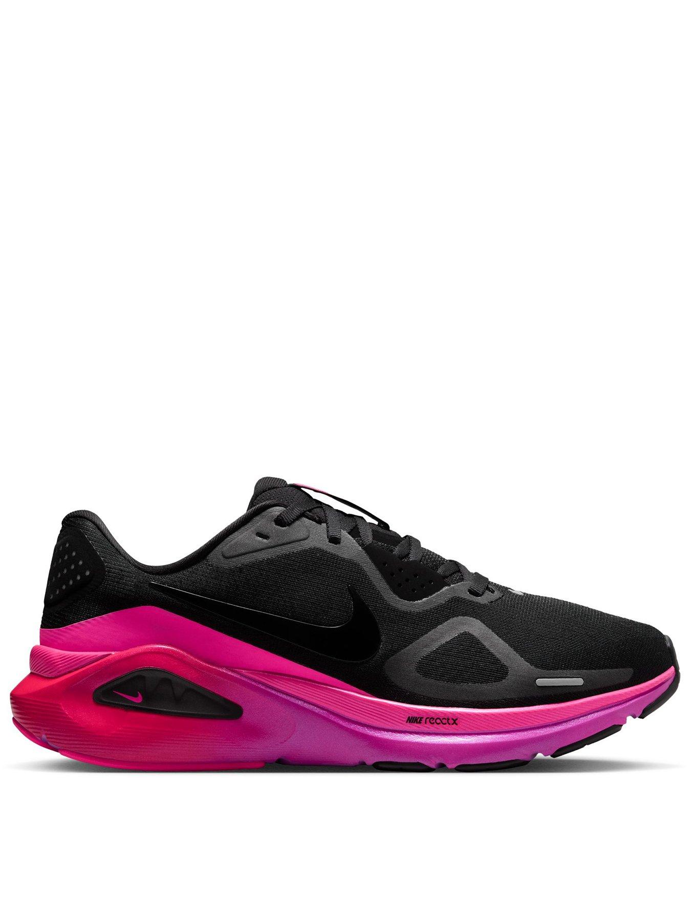 Image 1 of 7 of Nike Womens Running Structure 26 Trainers- Black