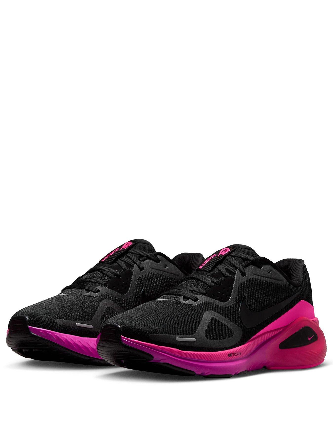 Image 2 of 7 of Nike Womens Running Structure 26 Trainers- Black