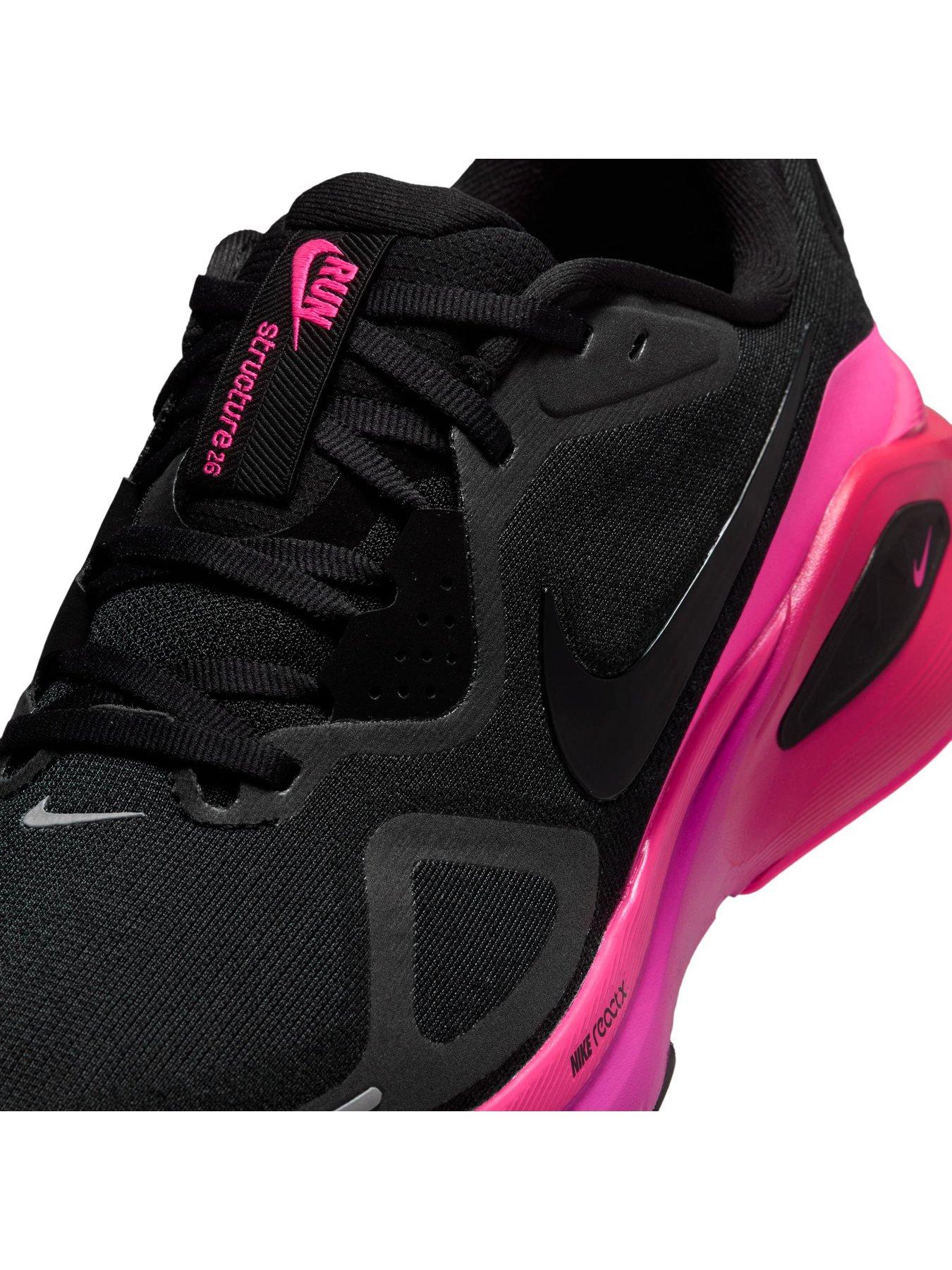 Image 6 of 7 of Nike Womens Running Structure 26 Trainers- Black