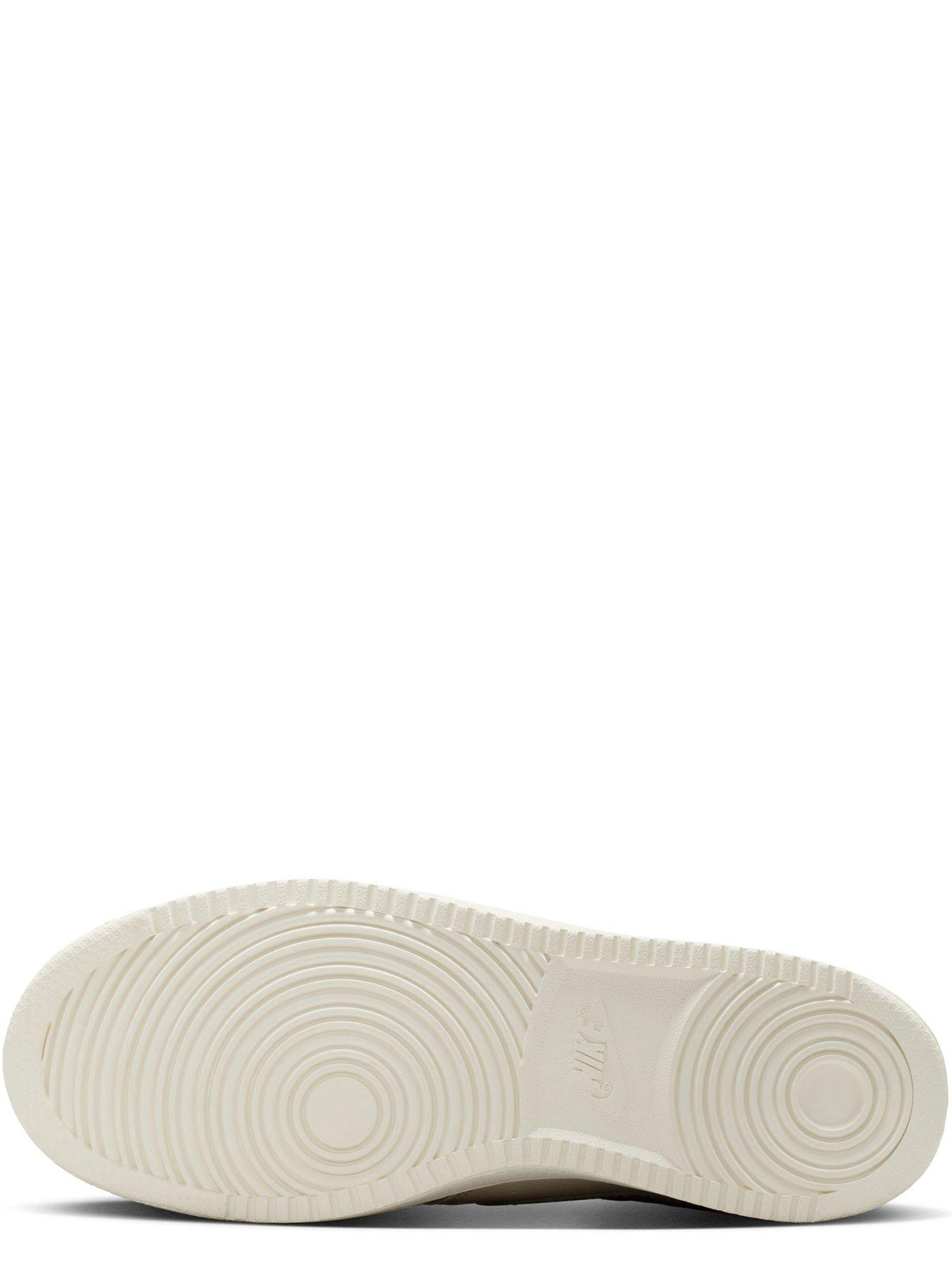 Image 5 of 7 of Nike Womens Court Vision Low SE Floral Trainers - Off White