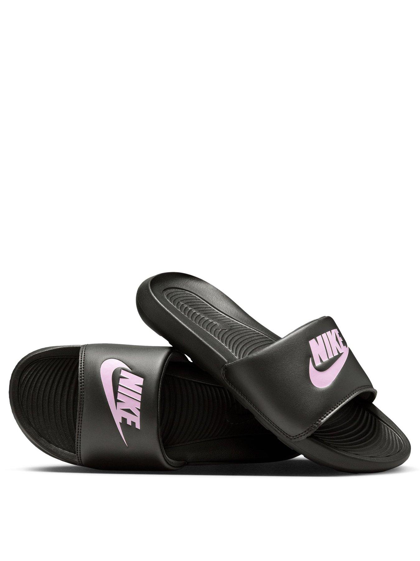 Image 2 of 6 of Nike Womens Victori One Sliders - Black