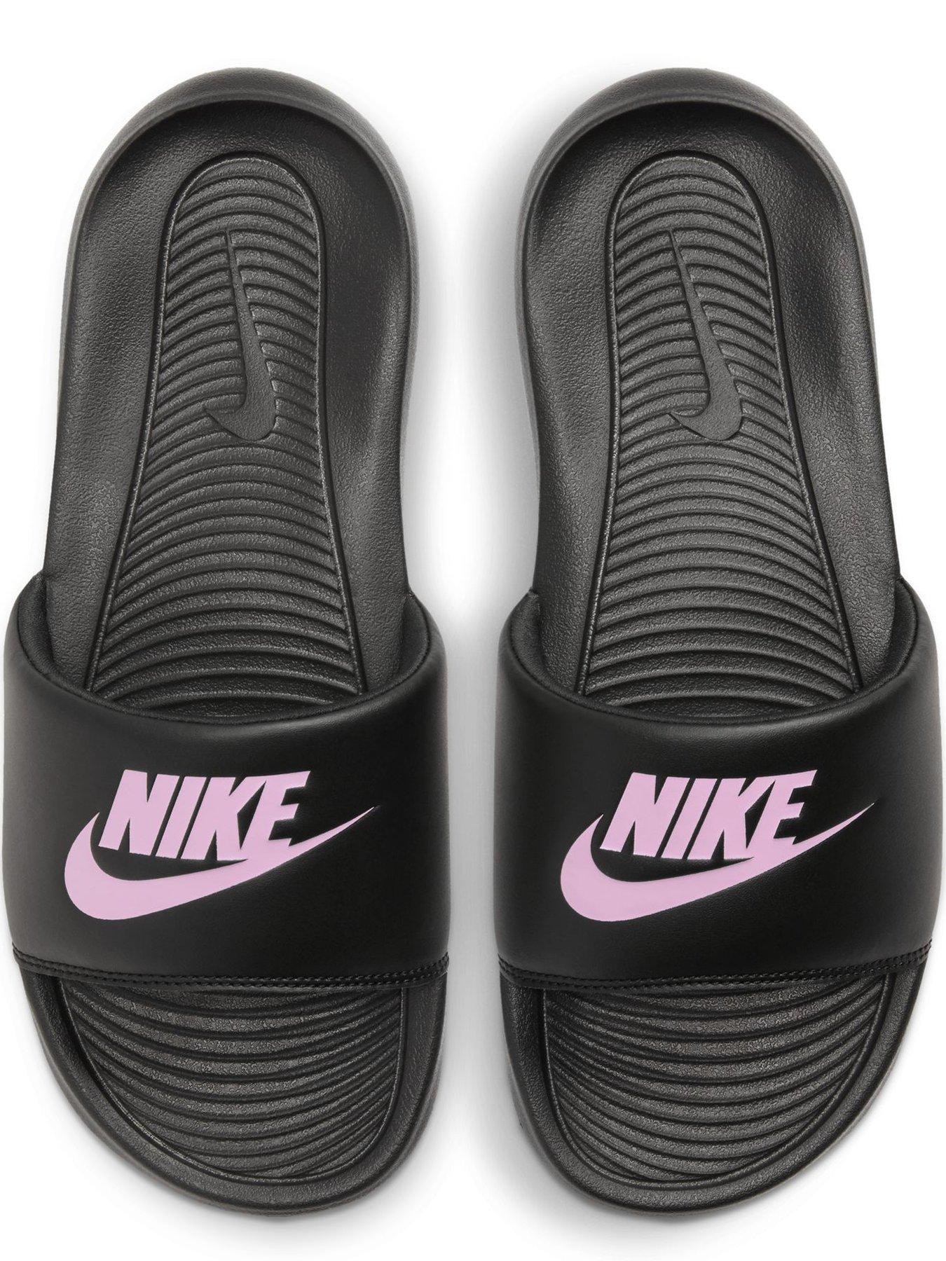 Image 3 of 6 of Nike Womens Victori One Sliders - Black