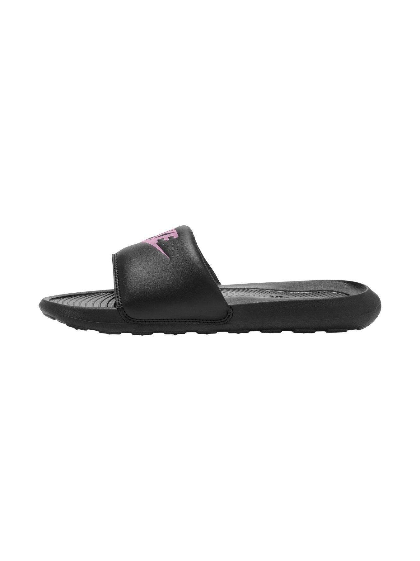 Image 5 of 6 of Nike Womens Victori One Sliders - Black