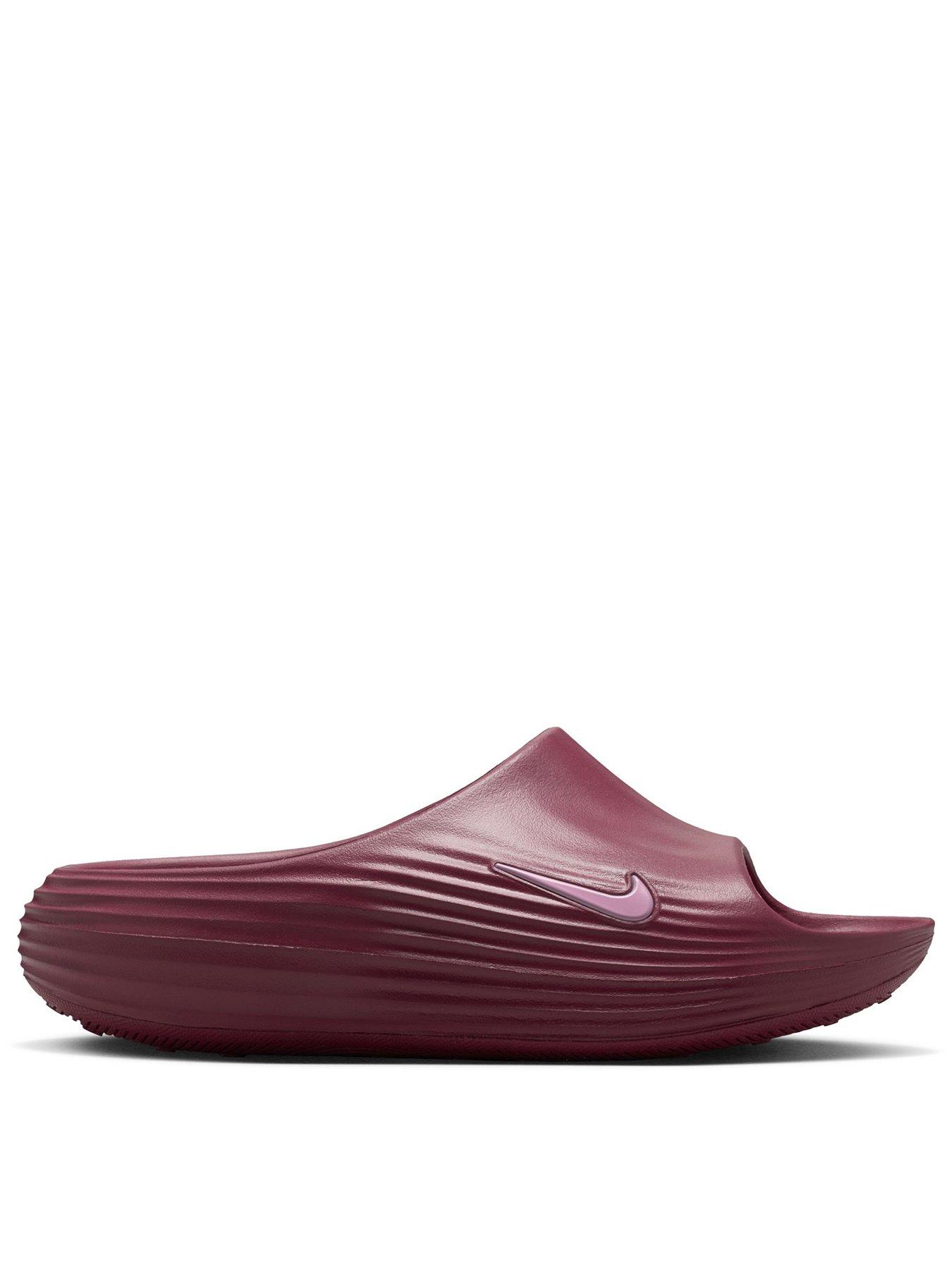 Image 1 of 6 of Nike Womens Reactx Rejuven8 Sliders - Pink Smoke