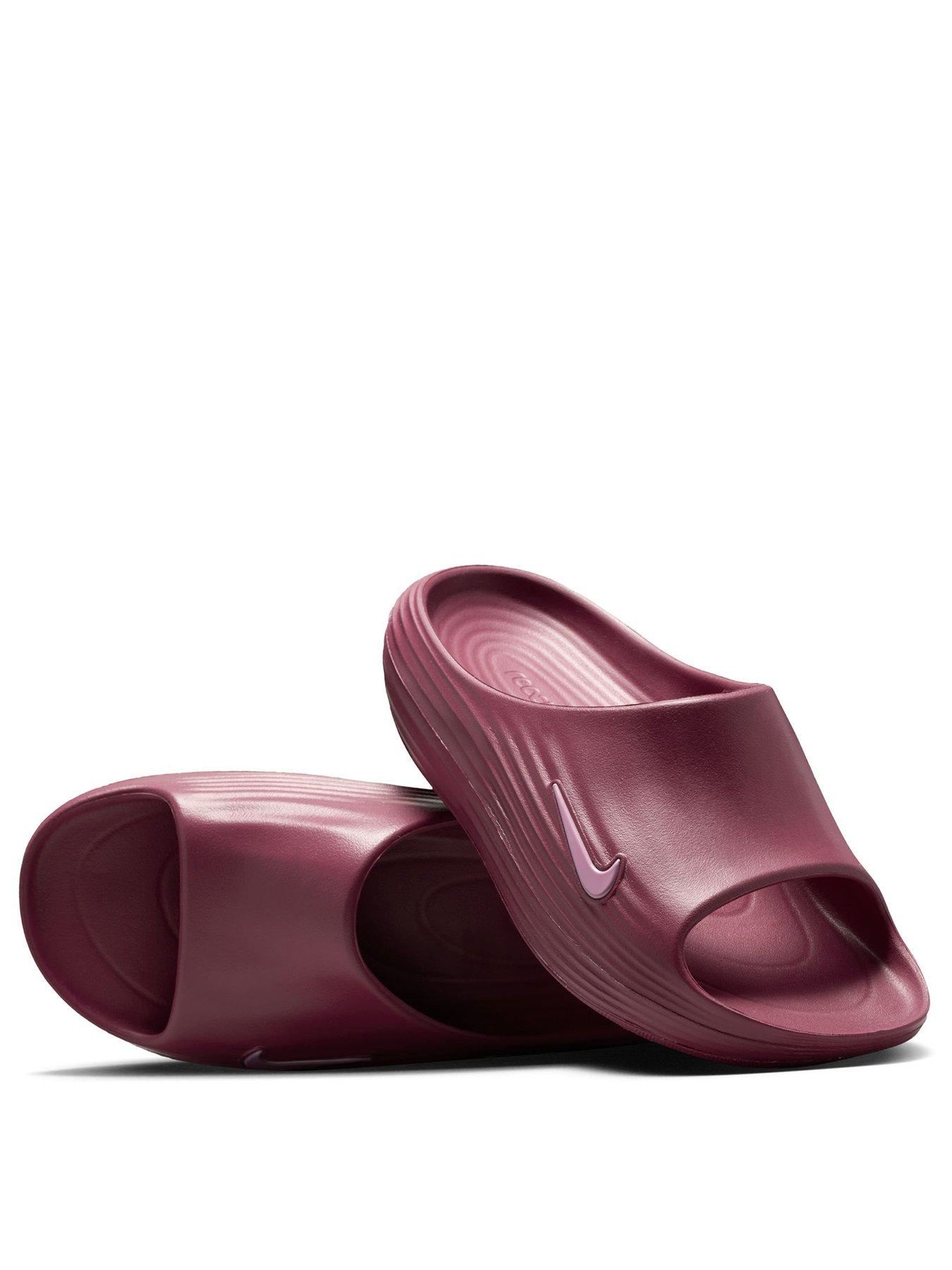 Image 2 of 6 of Nike Womens Reactx Rejuven8 Sliders - Pink Smoke